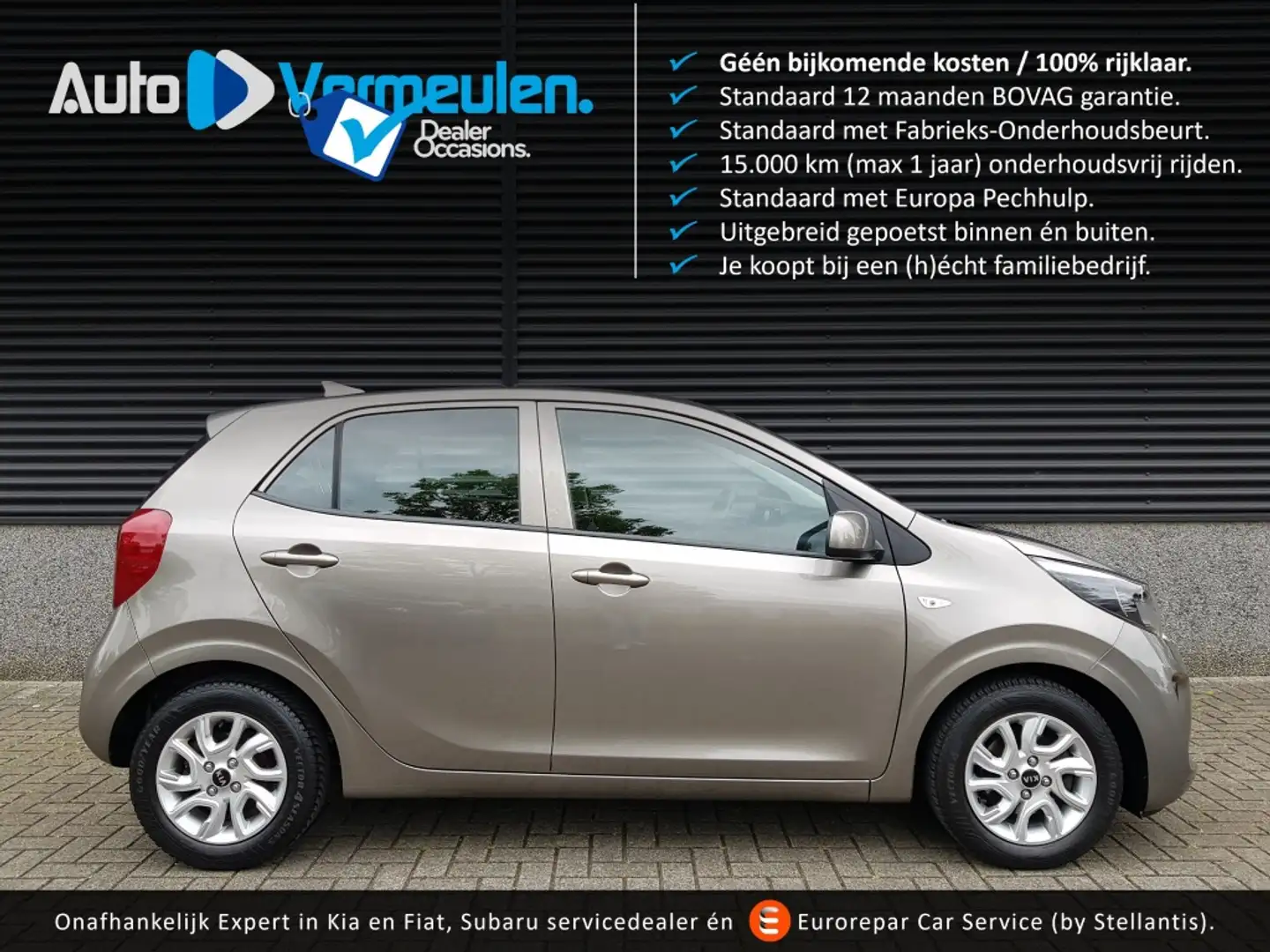 Kia Picanto DynamicLine 1.0 Grijs - 1