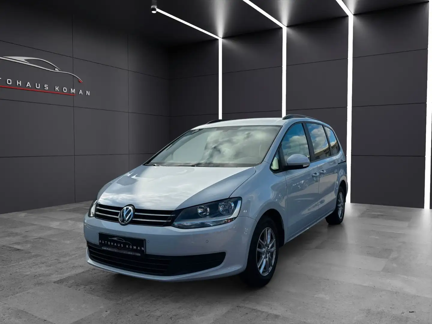 Volkswagen Sharan 2.0TDI Trendl.*PDC*2.HA*NAVI*AUTOM*7.SITZ Argent - 1