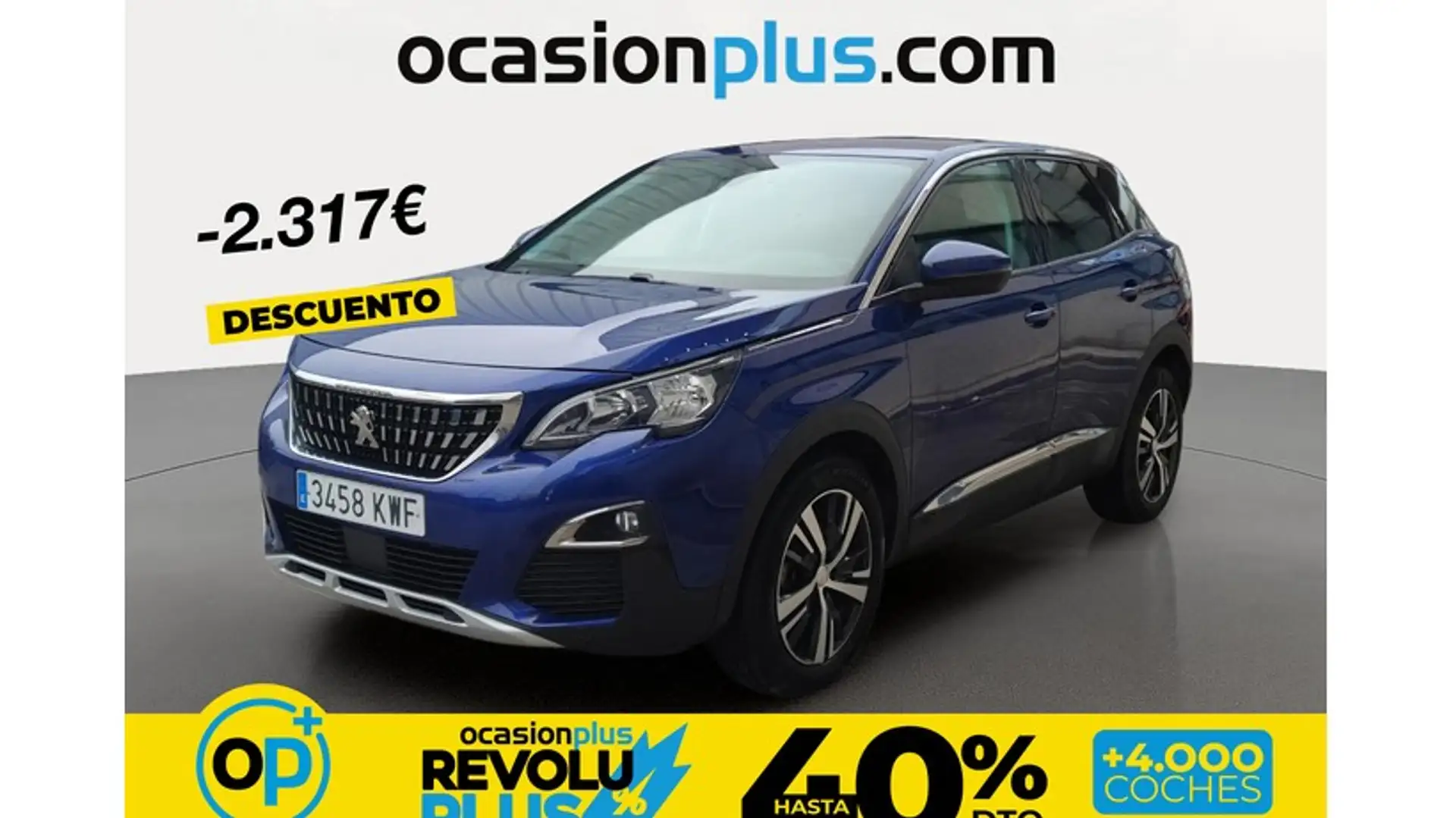 Peugeot 3008 1.2 S&S PureTech Allure 130 Blau - 1