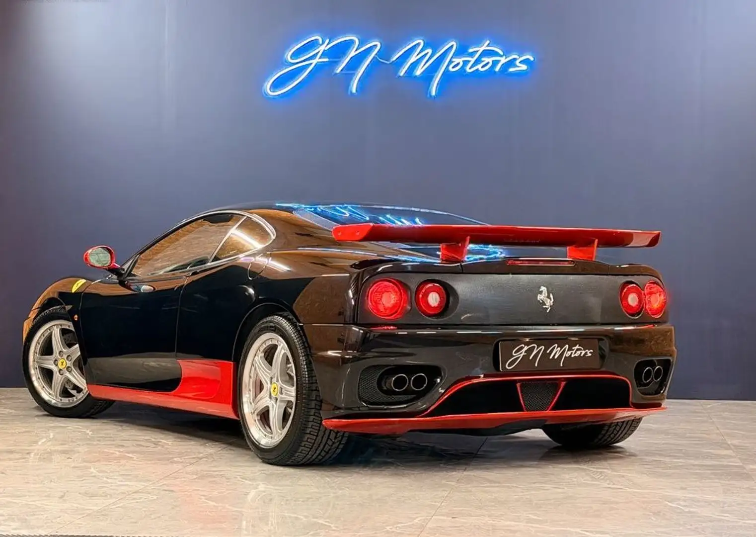 Ferrari 360 f1 siéges carbon avec harnais aileron novitec rosso - Negro - 2