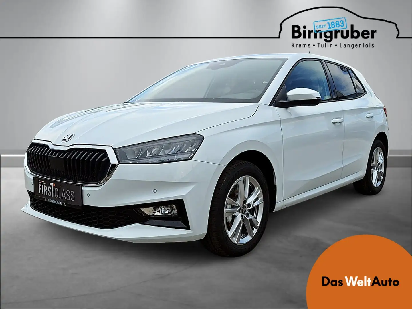 Skoda Fabia Selection TSI Weiß - 1