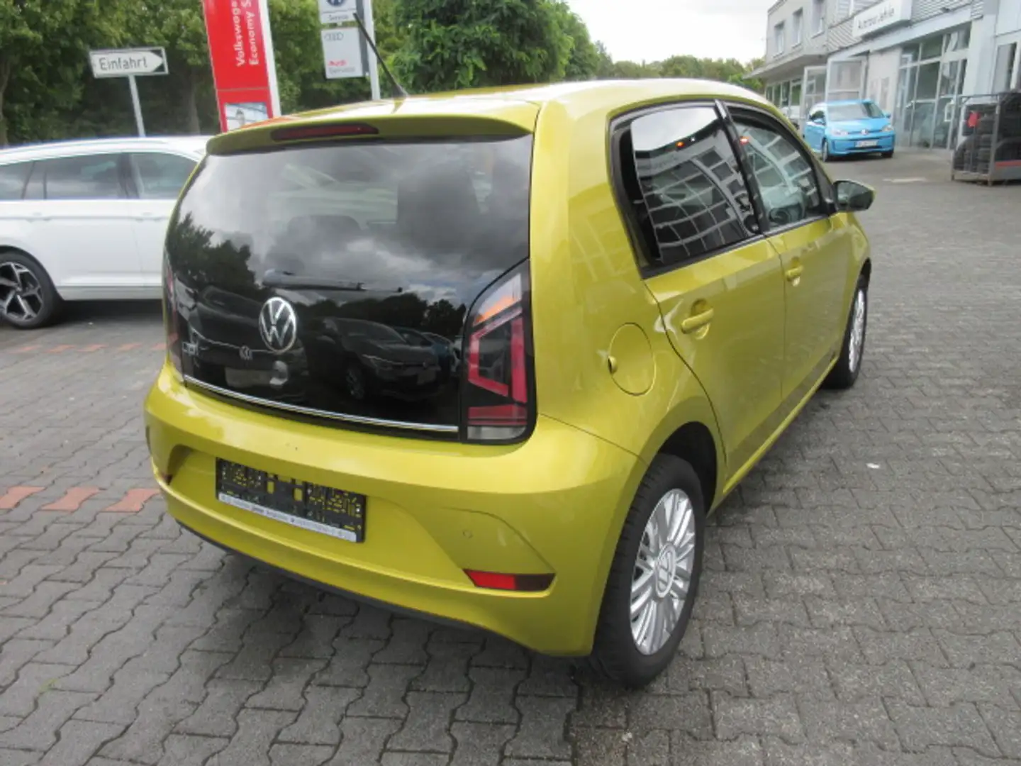 Volkswagen up! UNITED 1.0 NAVIV. KAMERA ALU PRIVACY APS SITZHEIZUNG CLIMATRONIC eFH ZV Gelb - 2