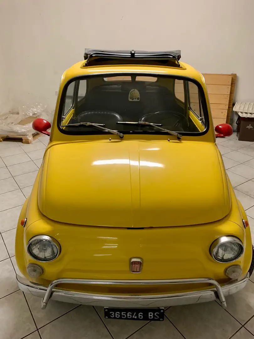Fiat 500 Żółty - 2
