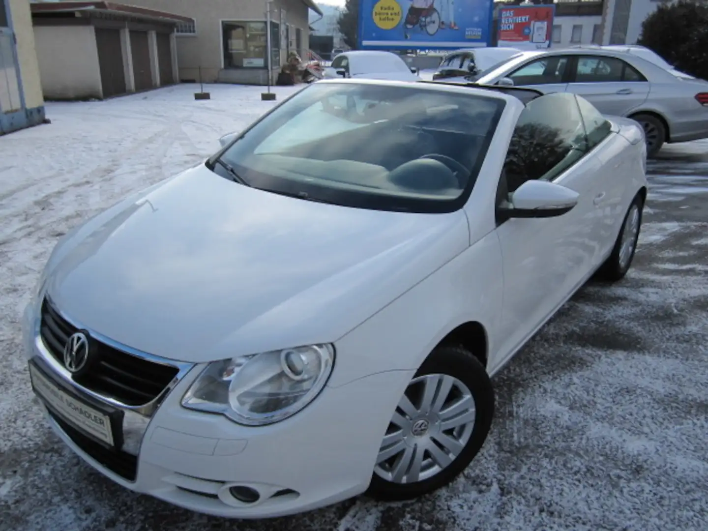 Volkswagen Eos 1.4 TSI ~ 1. Hd ~ AHK ~ Klima ~ Weiß - 1