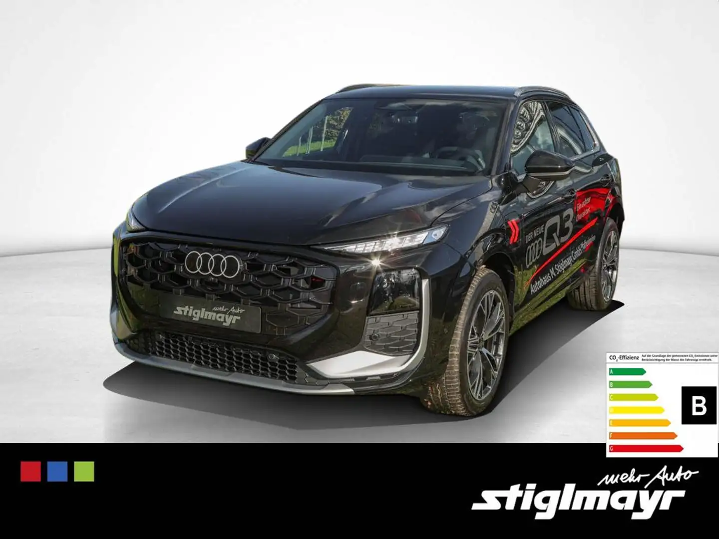 Audi Q3 e-hybrid Tech plus S line Schwarz - 1