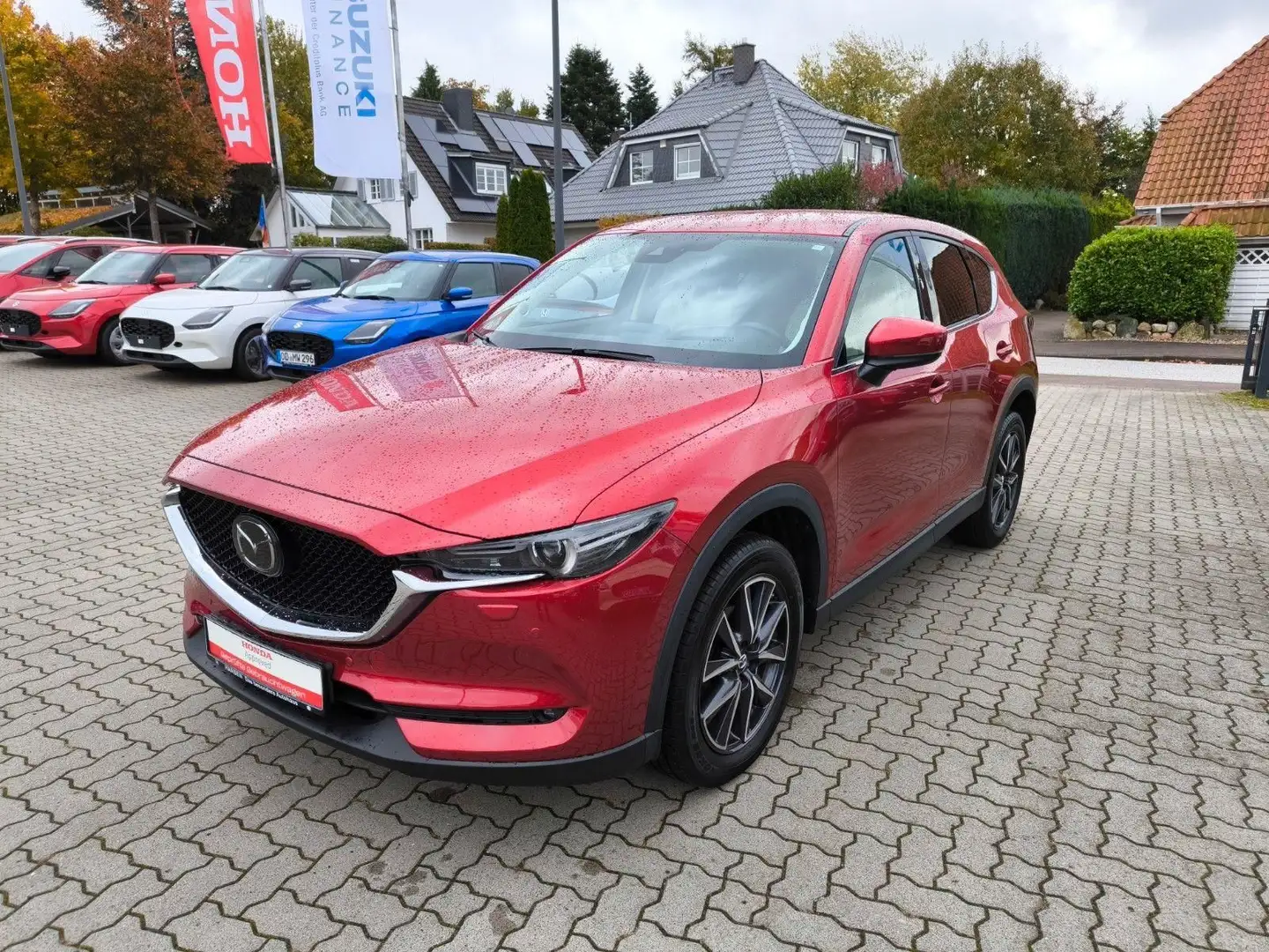 Mazda CX-5 2,2 Diesel Automatik Sports-Line AWD Rot - 2