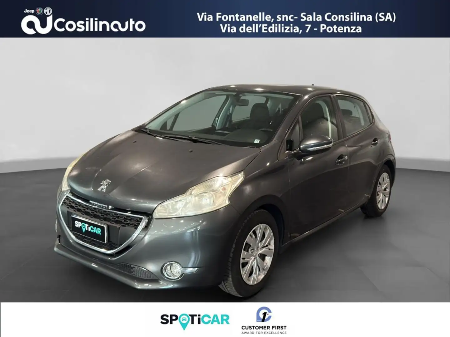 Peugeot 208 1.2 Benzina 82 Cv Gris - 1