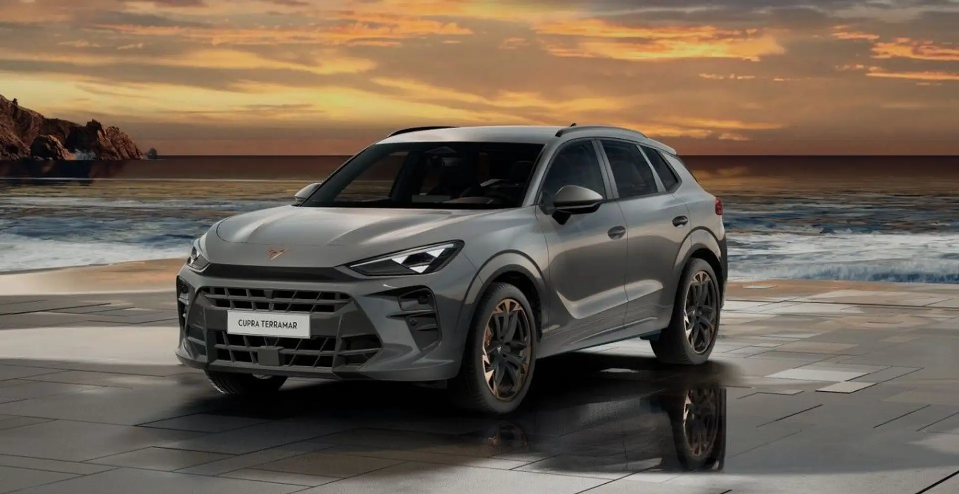 CUPRA Terramar VZ 2.0 TSI Matrix+Pano+Dinamica+AKEBONO Grau - 1