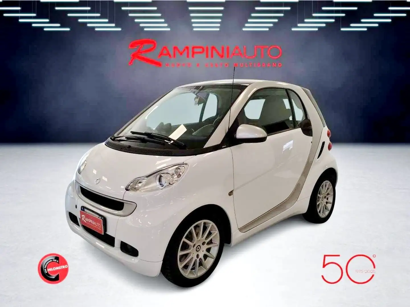 smart forTwo 1000 52 kW MHD Passion Km 86.000 Pronta Consegna Bianco - 1
