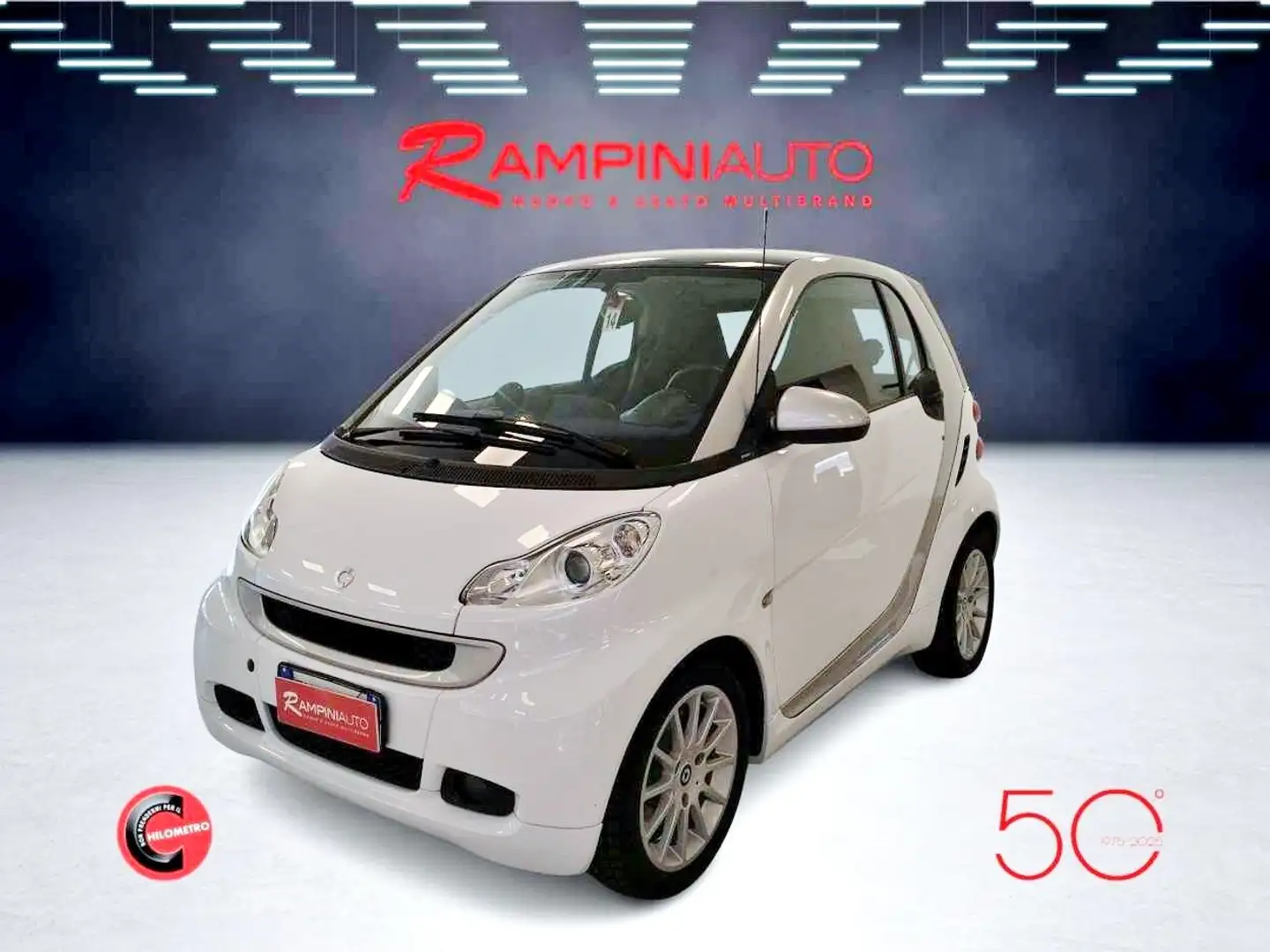smart forTwo 1000 52 kW MHD Passion Km 86.000 Pronta Consegna Bianco - 2