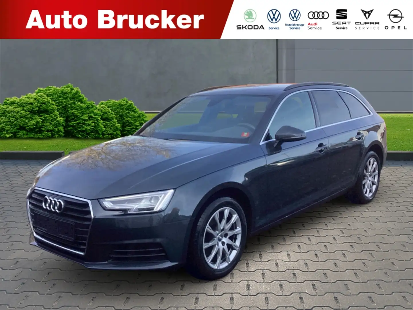 Audi A4 Avant+Anhängerkupplung+ Elektr. Heckklappe+Alufelg Gris - 1