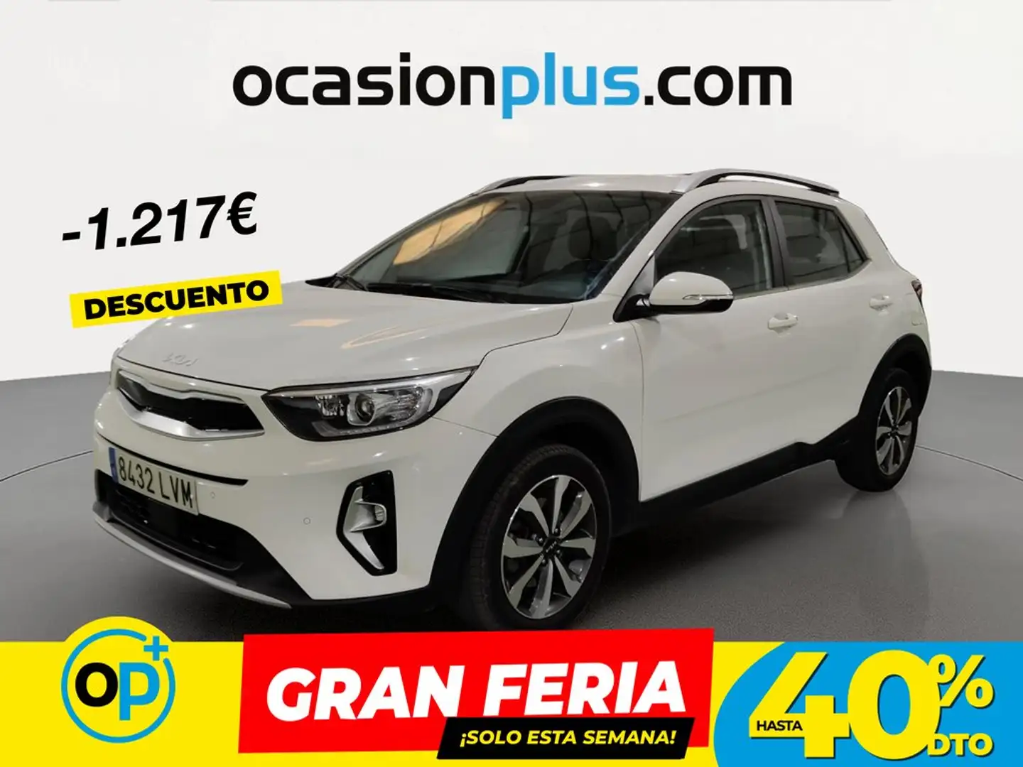 Kia Stonic 1.2 DPi Drive Blanco - 1