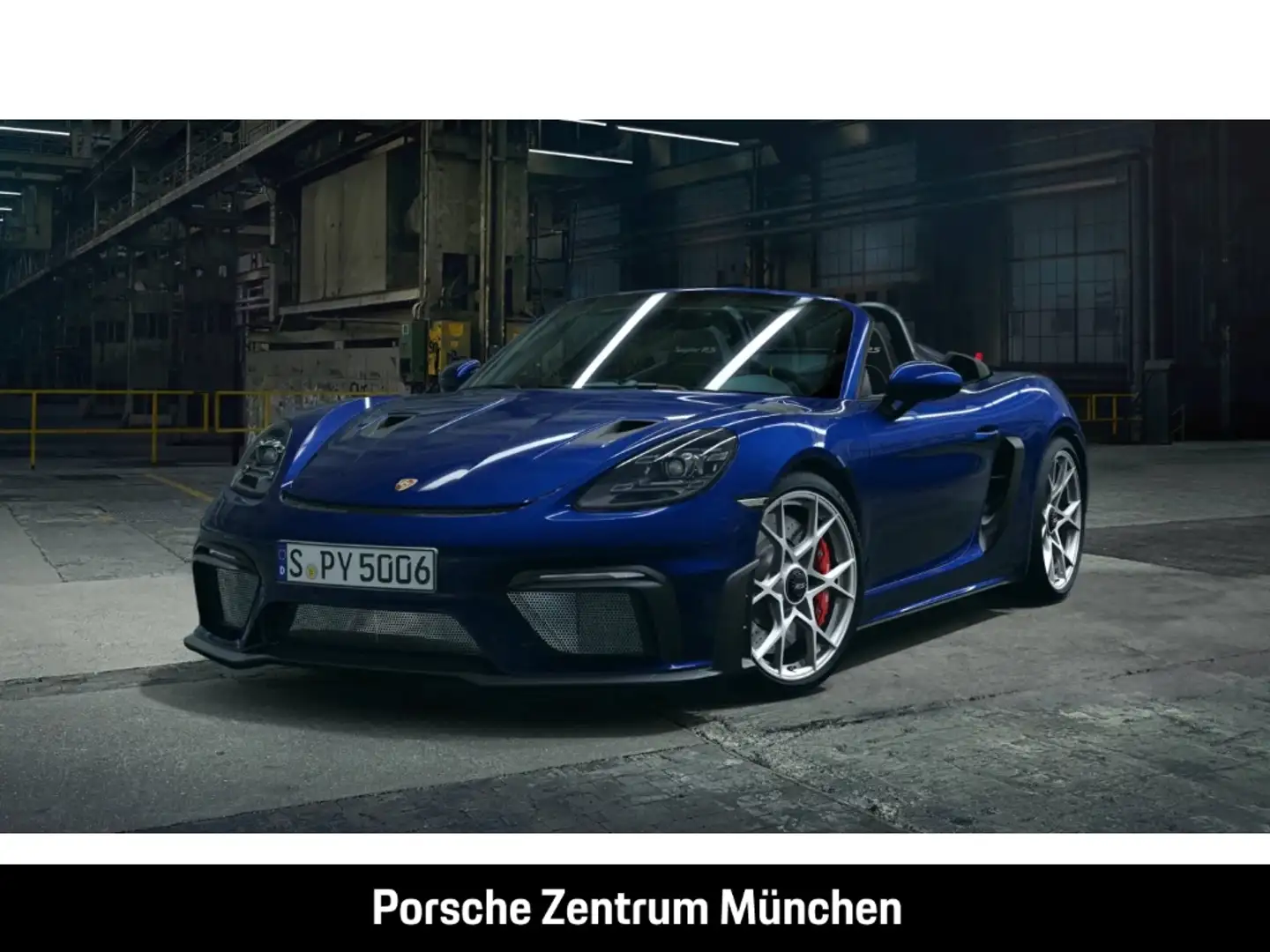 Porsche 718 Spyder RS BOSE Sportabgas Rückfahrkamera LED Blau - 1