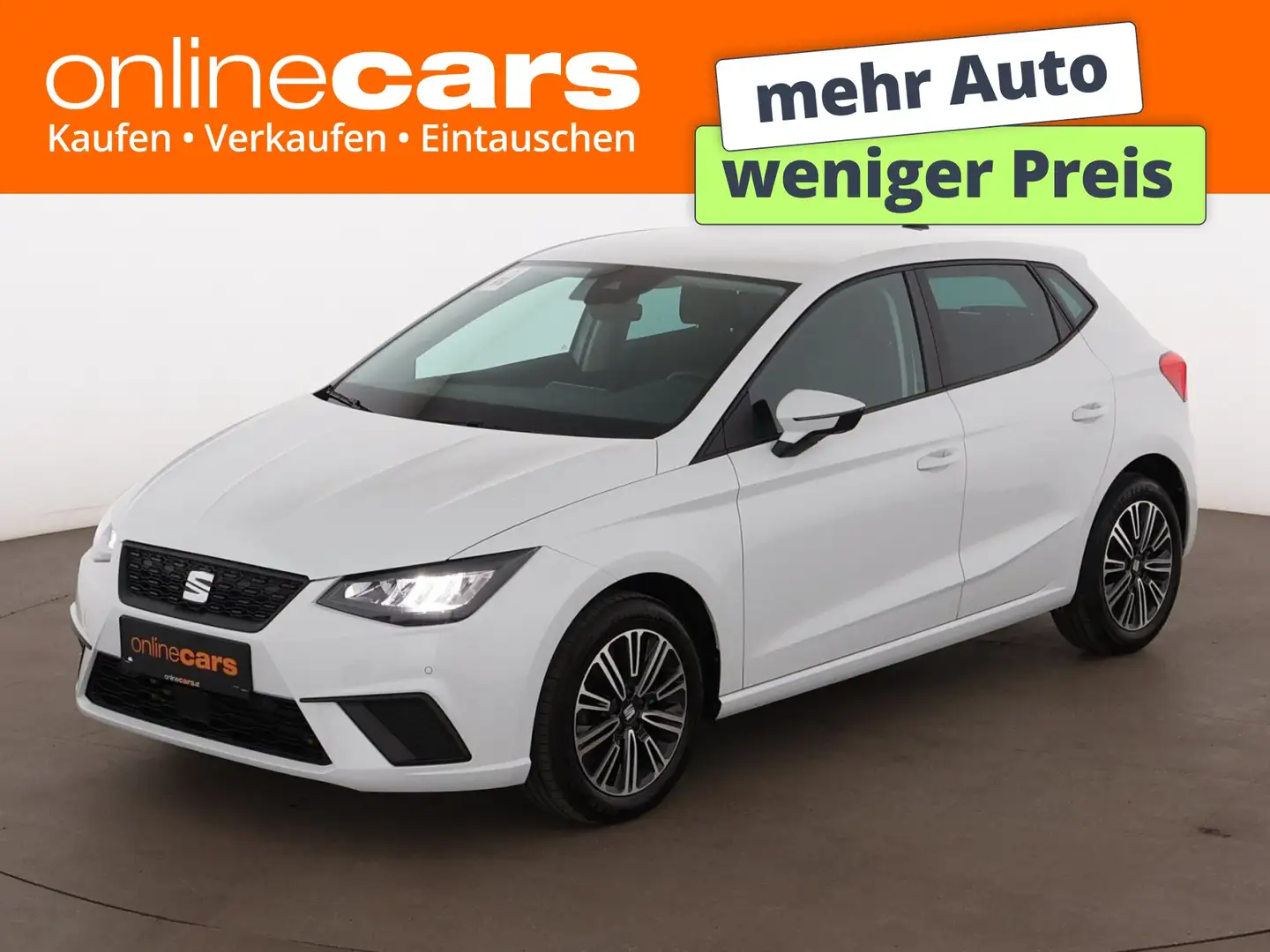 SEAT Ibiza 1.0 TSI Style Edition LED SITZHZG R-CAM PDC Weiß - 1