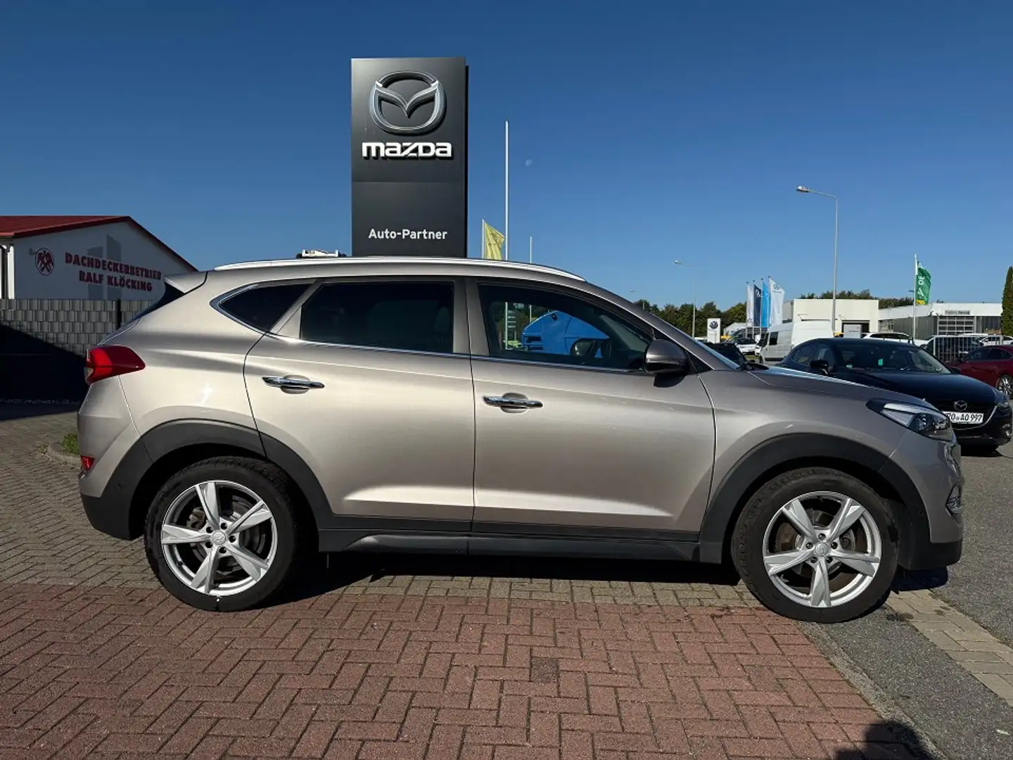 Hyundai TUCSON 2.0 CRDi DPF Premium 4WD Beige - 2