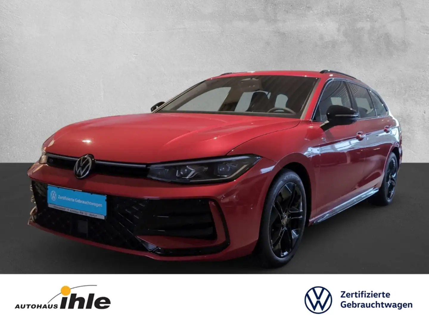 Volkswagen Passat Variant 2,0 TDI DSG R-Line Black Style AHK+TRAVEL Rot - 1