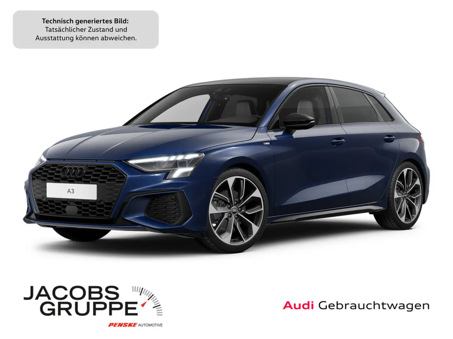 Audi A3 Sportback 35 TFSI S-line S-tronic,Navi,LED Blau - 1