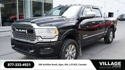 Black 2020 RAM 2500 Pickup Truck Four-Wheel Drive Automatic