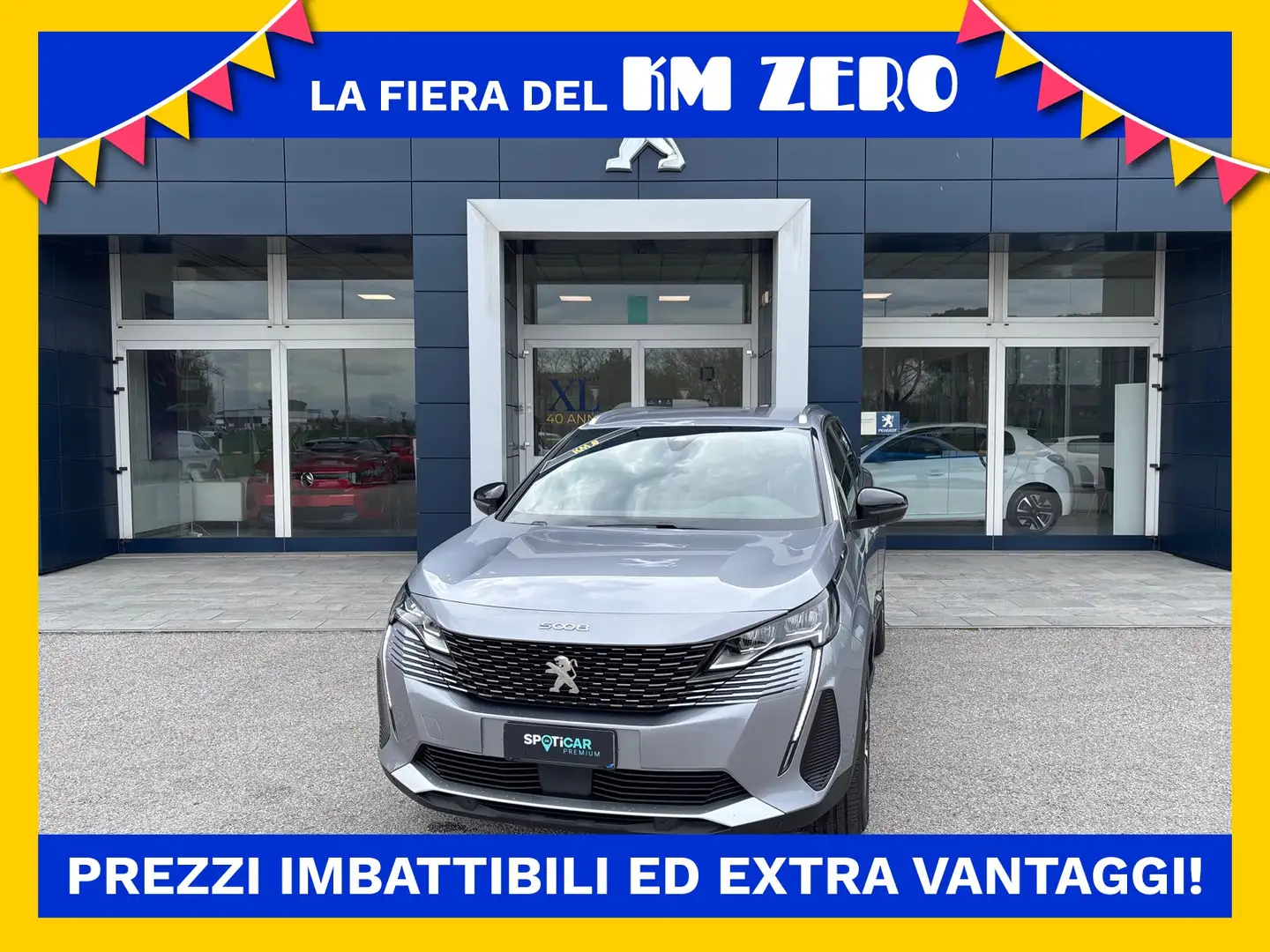 Peugeot 5008 1.5 bluehdi allure pack s&s 130cv eat8 Grigio - 1
