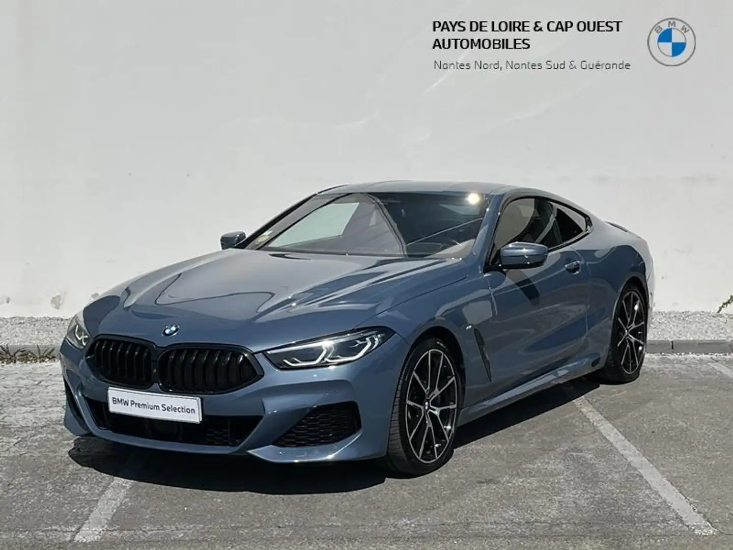 BMW 840 840dA 320ch xDrive M Sport Technic Bleu - 1