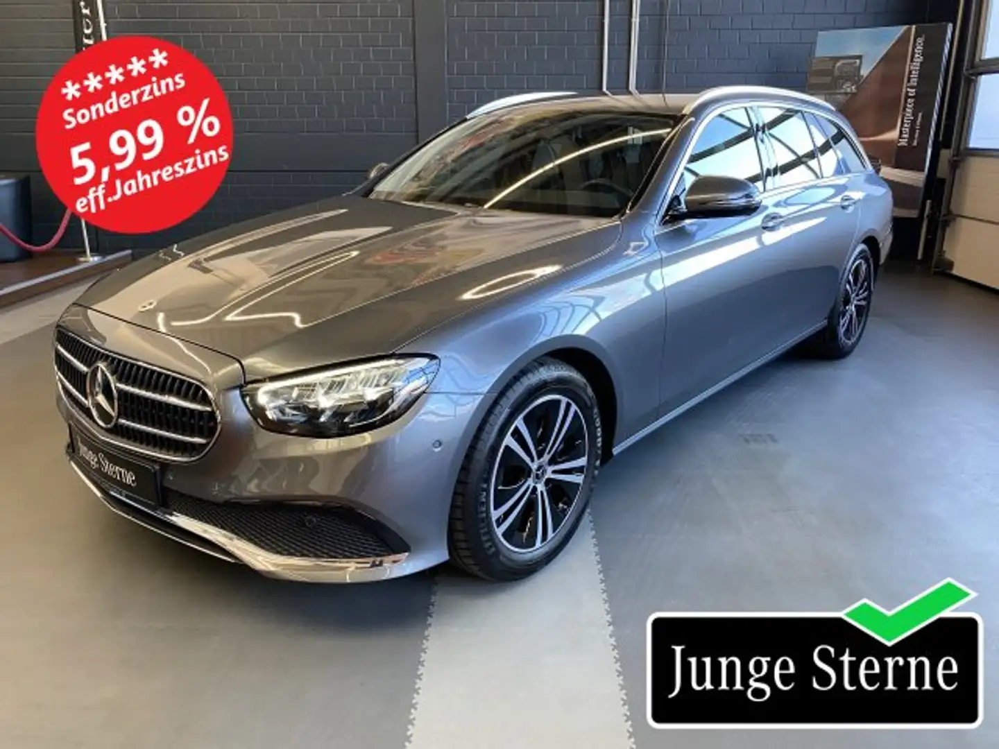 Mercedes-Benz E 200 E 200 T Avantgarde LED MBUX Kamera Totwinkel ... Grau - 1