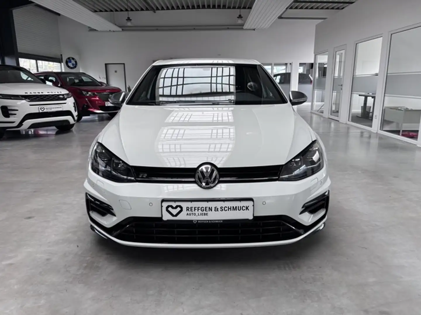 Volkswagen Golf R R 4M +KLIMA+LEDER+LED+R19+EINPARKHILFE+TOP+ Blanc - 2