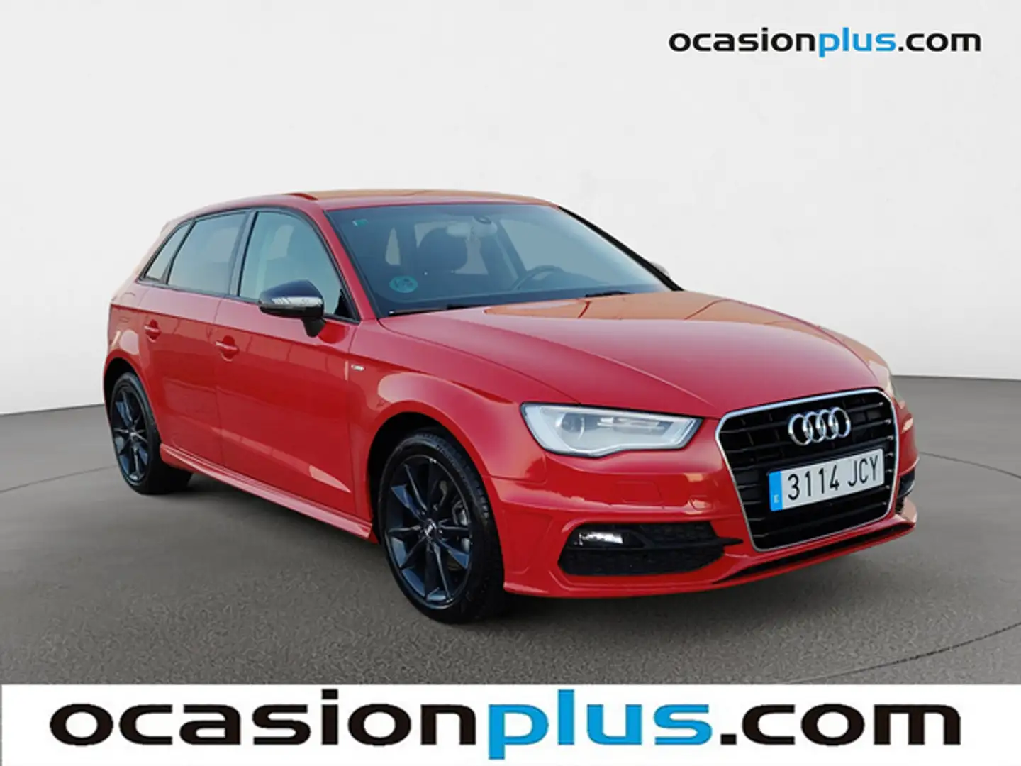 Audi A3 Sportback 1.6TDI CD Adrenalin Rojo - 2