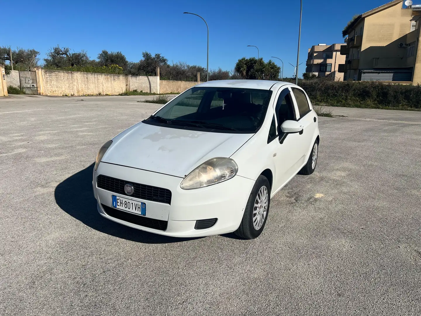 Fiat Grande Punto 1.3 MTJ Autocarro 4 posti Blanc - 2