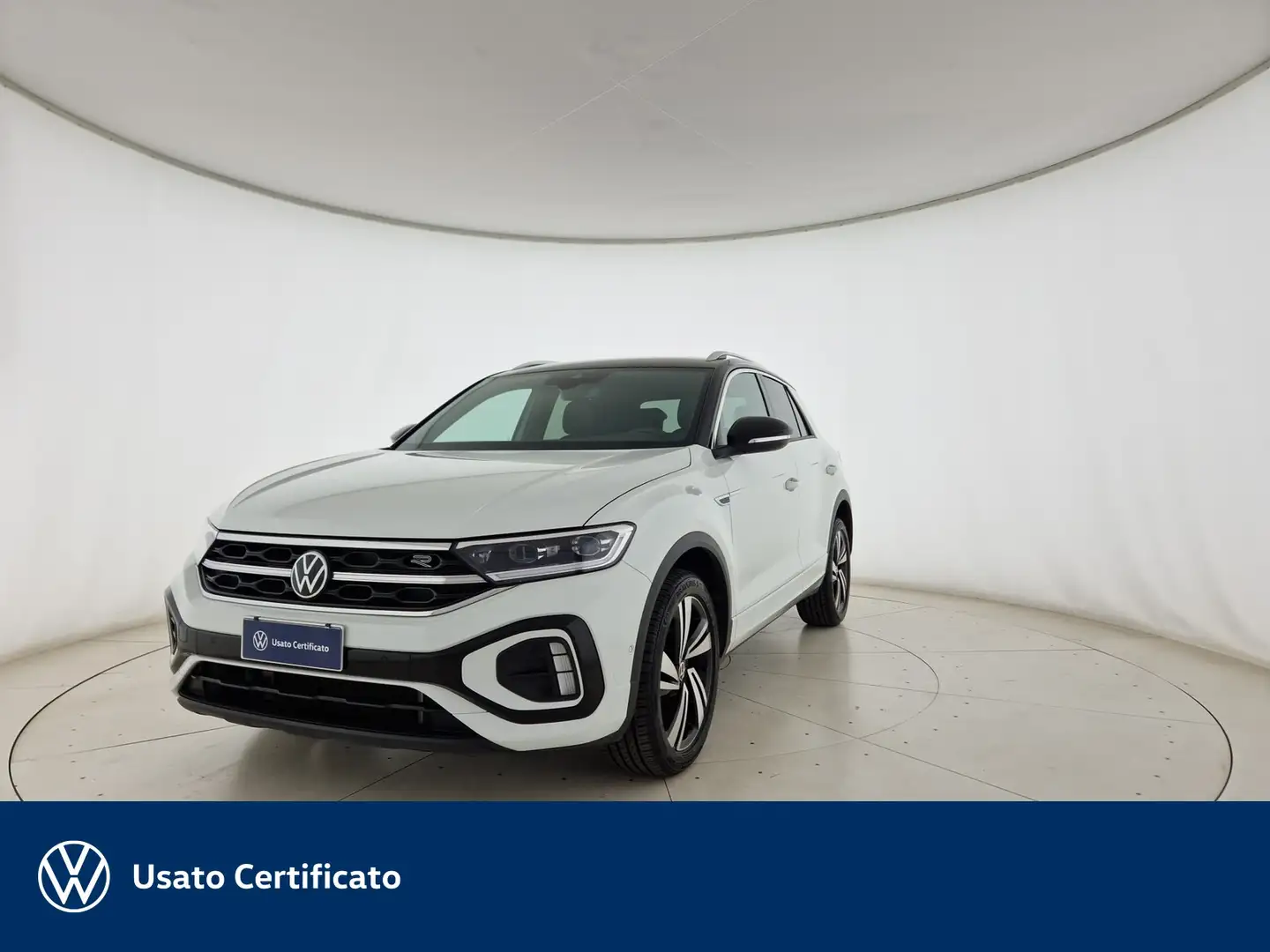 Volkswagen T-Roc 1.5 tsi r-line Blanc - 1