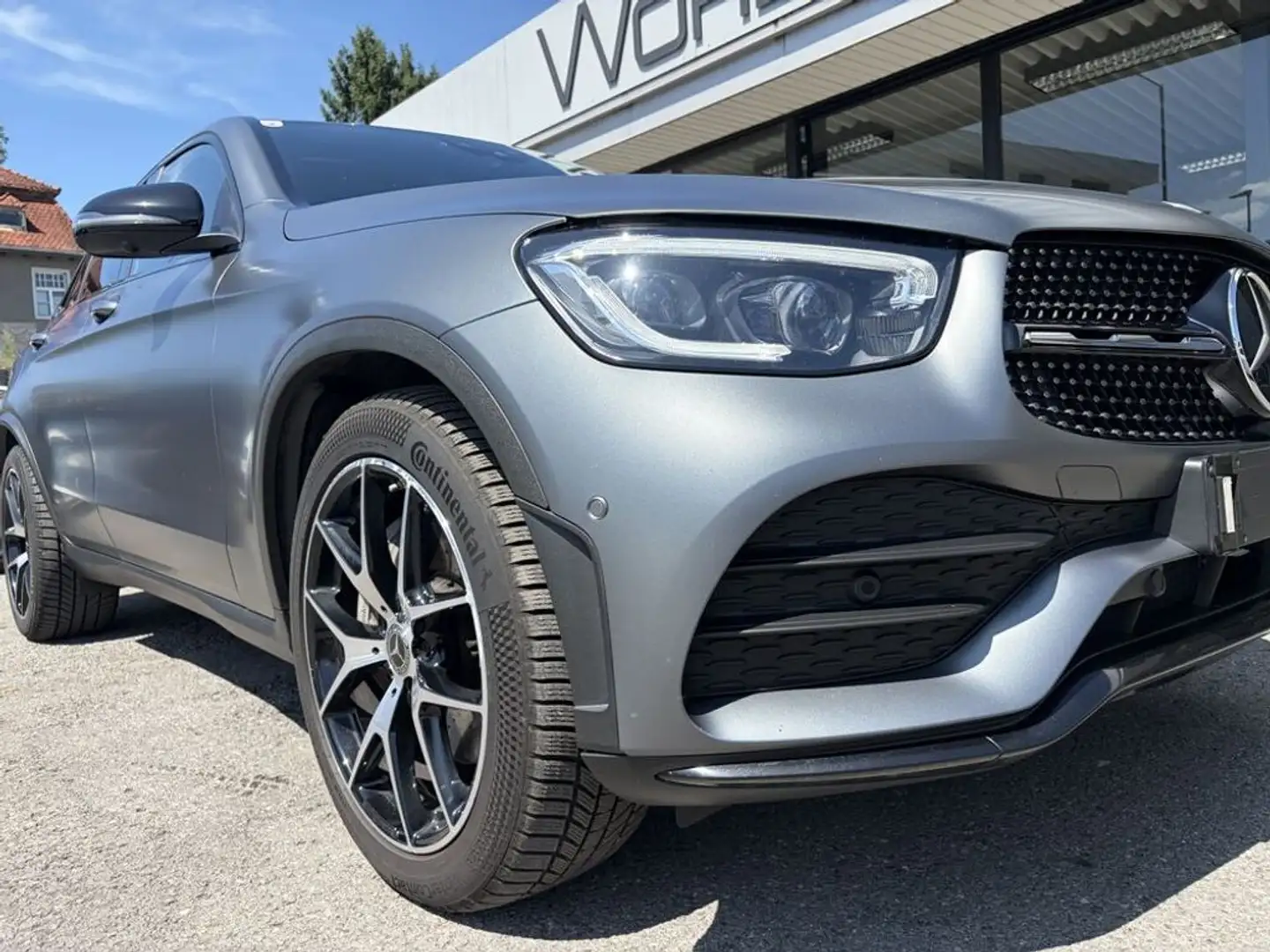 Mercedes-Benz GLC 400 d 4Matic (253.323)Coupé AMG line Schwarz - 2