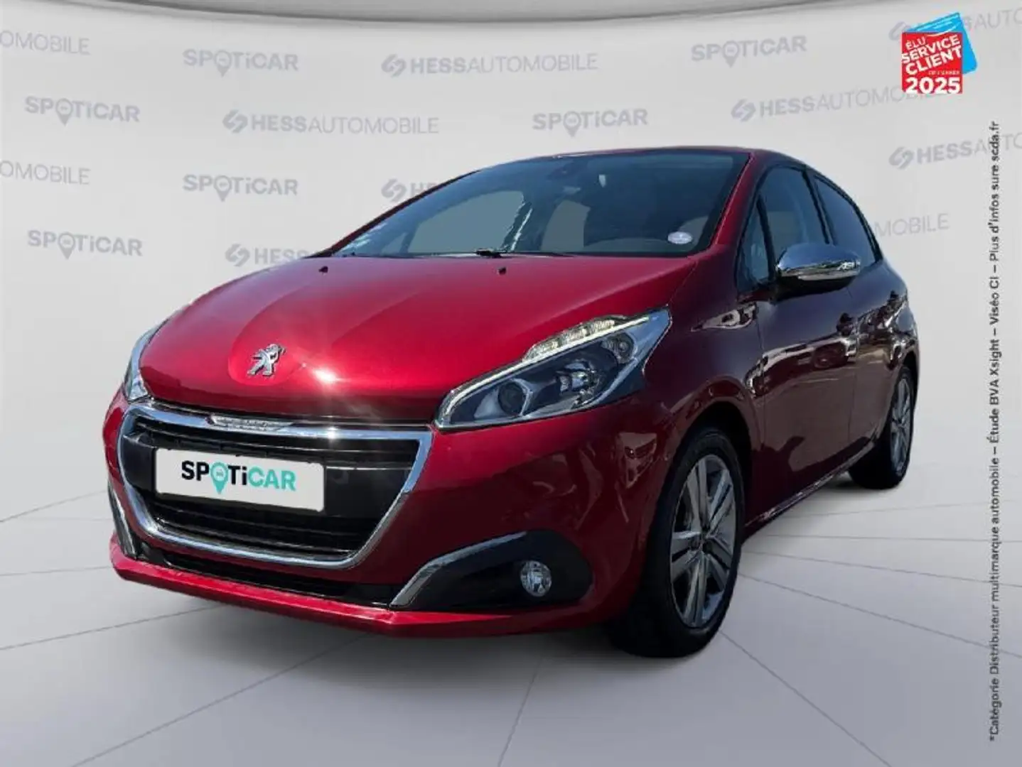 Peugeot 208 1.2 PureTech 82ch Style 5p Rouge - 1