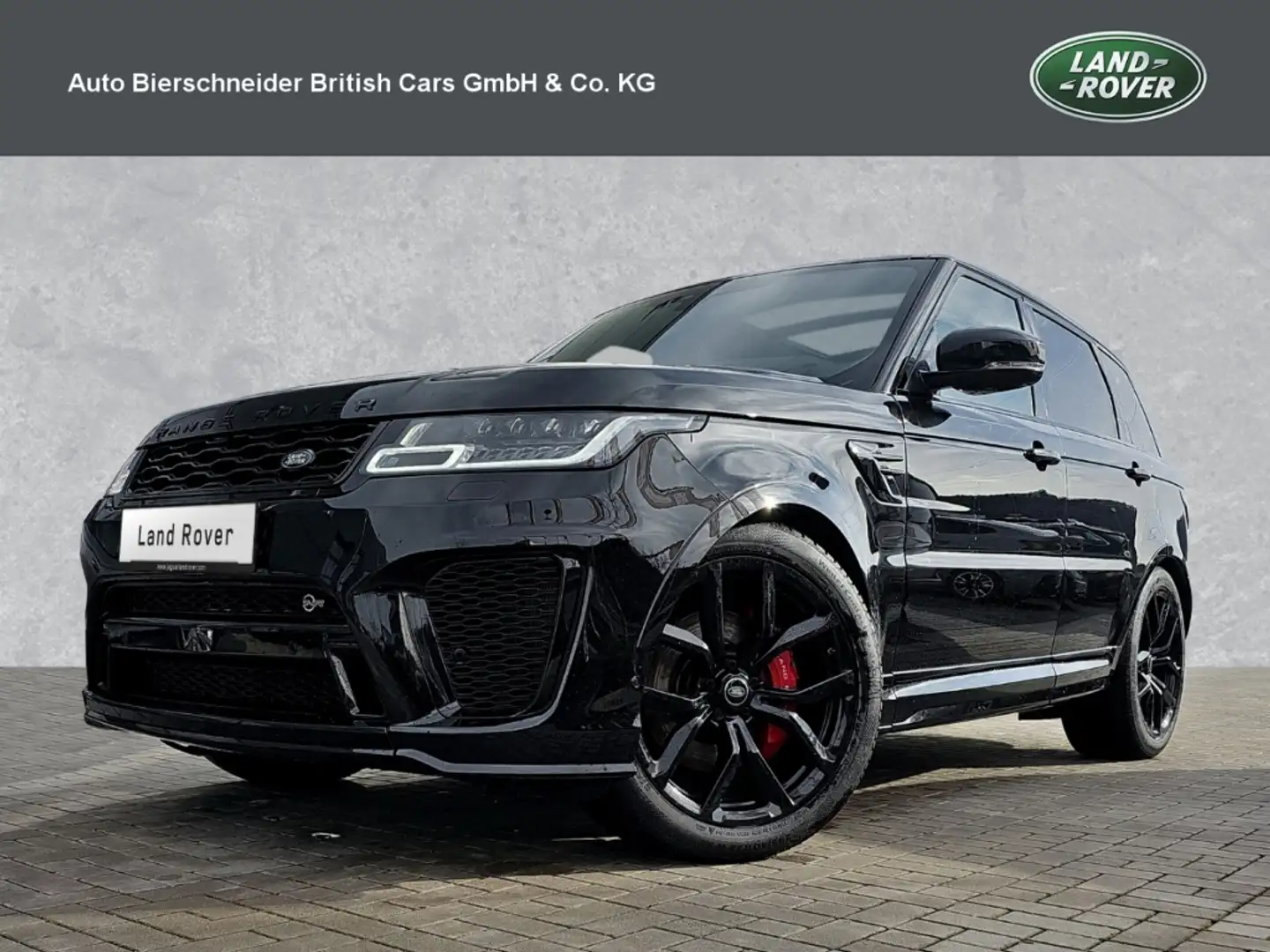 Land Rover Range Rover Sport P575 SVR Noir - 1