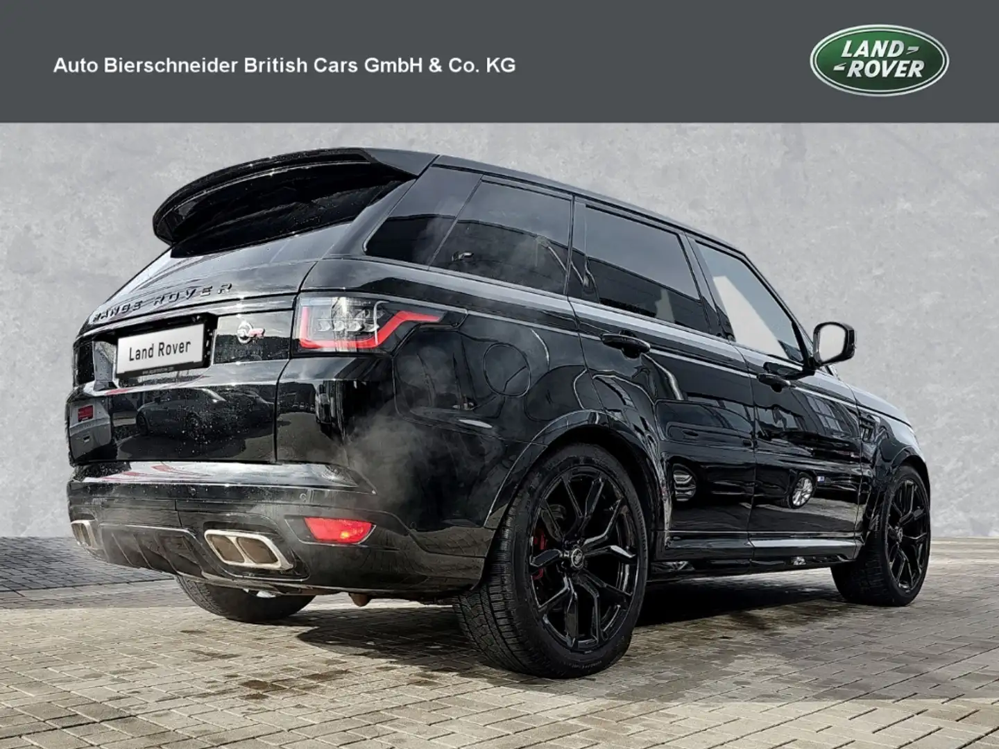 Land Rover Range Rover Sport P575 SVR Noir - 2