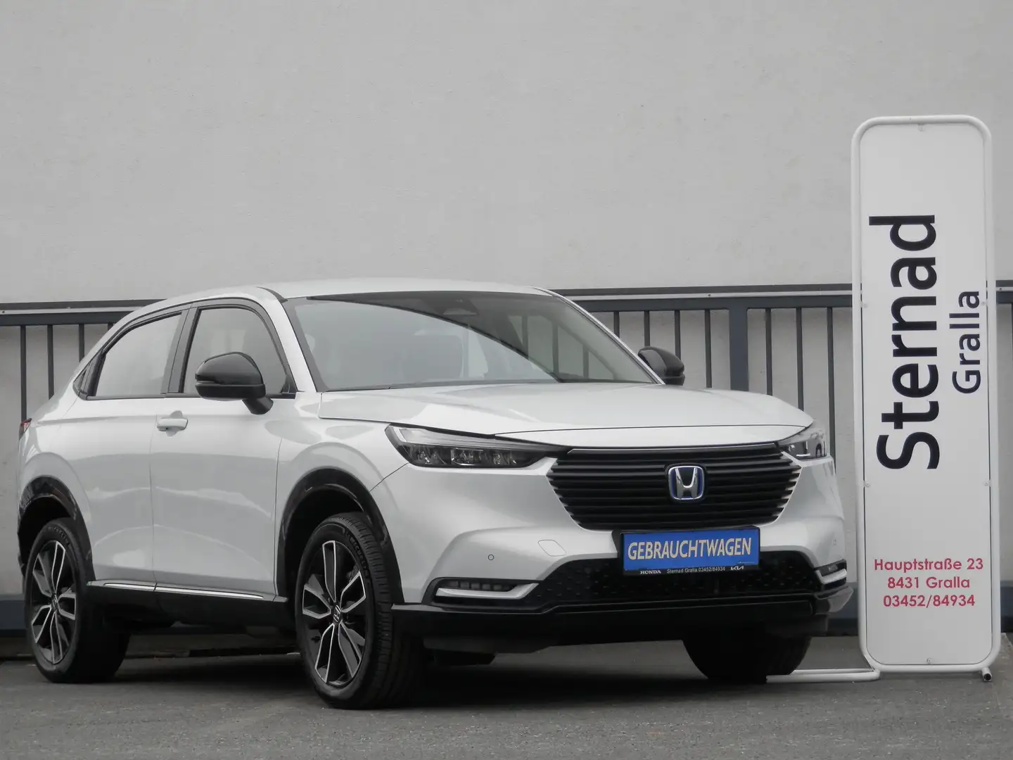 Honda HR-V 1,5 i-MMD Hybrid 2WD Advance Aut. Weiß - 2