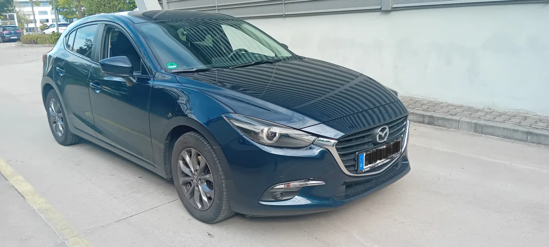 Mazda 3 SKY. G 120 Exclusive-Line TÜV NEU Blau - 2