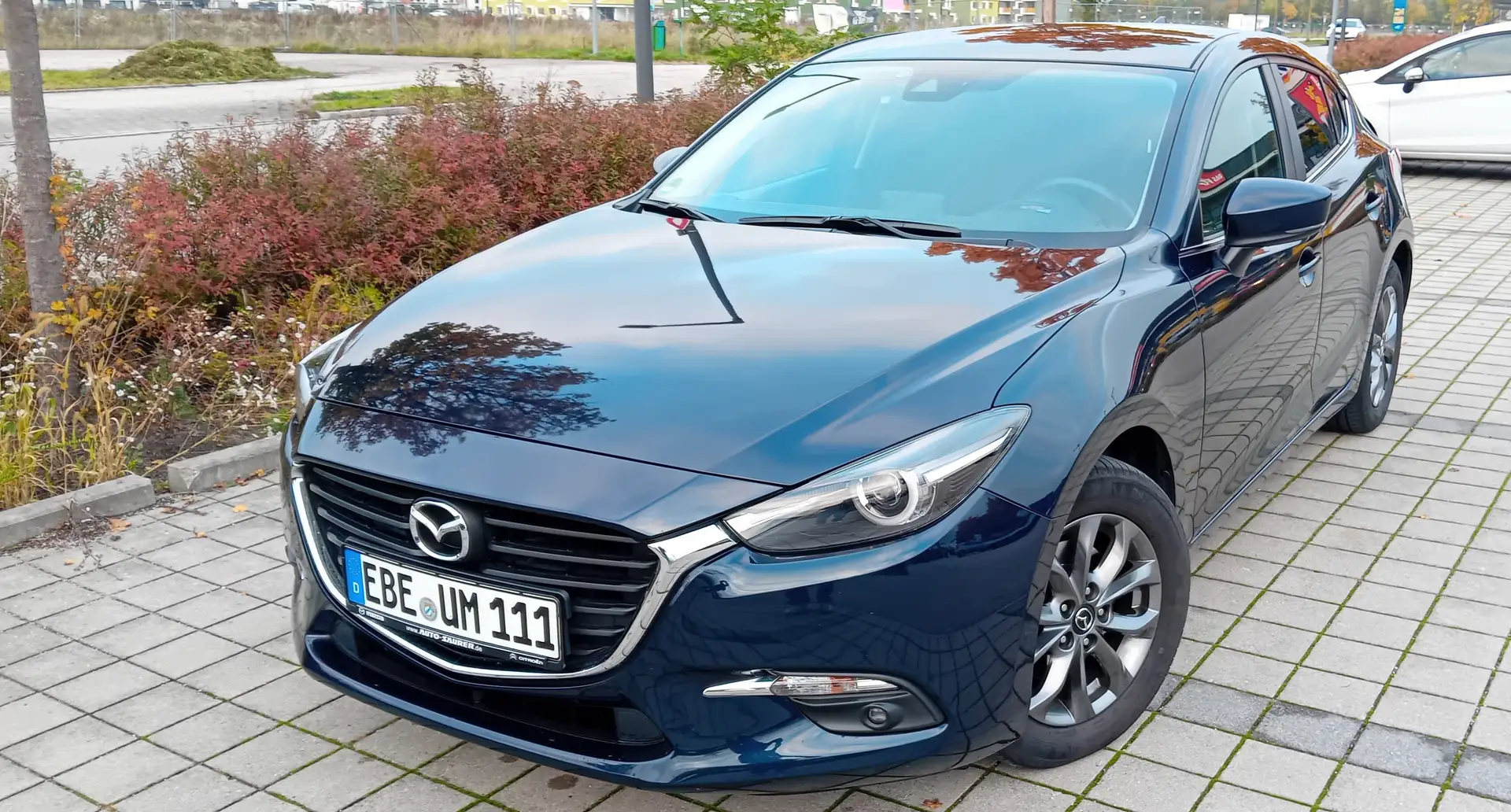 Mazda 3 SKY. G 120 Exclusive-Line TÜV NEU Blau - 1