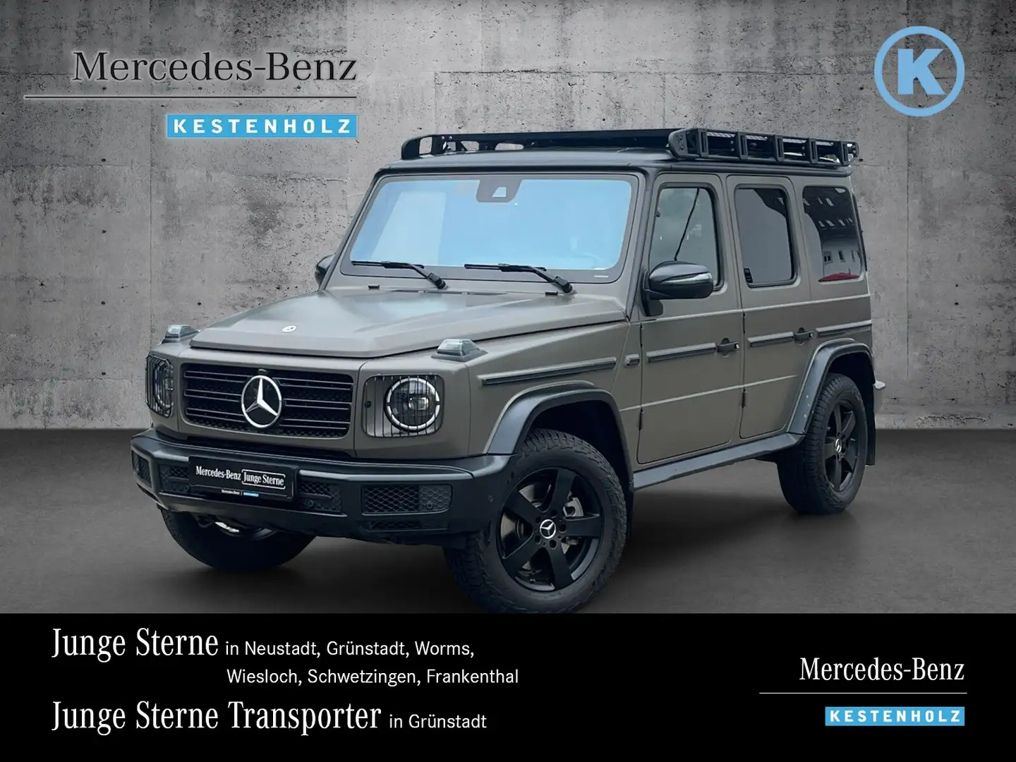 Mercedes-Benz G 400 G 400 d PROFESSIONAL+AHK+NIGHT+STANDHZ+MASSAGE SHD Grün - 1