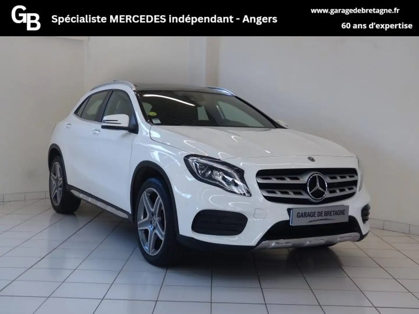 Mercedes-Benz GLA 200 200 d 136ch Fascination 7G-DCT Euro6c Weiß - 1