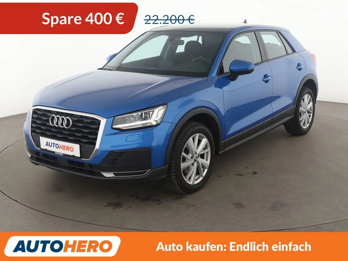 Audi Q2 30 TFSI Aut.*NAV*LED*TEMPO*VC*PDC*SHZ*BLUETOOTH Blau - 1