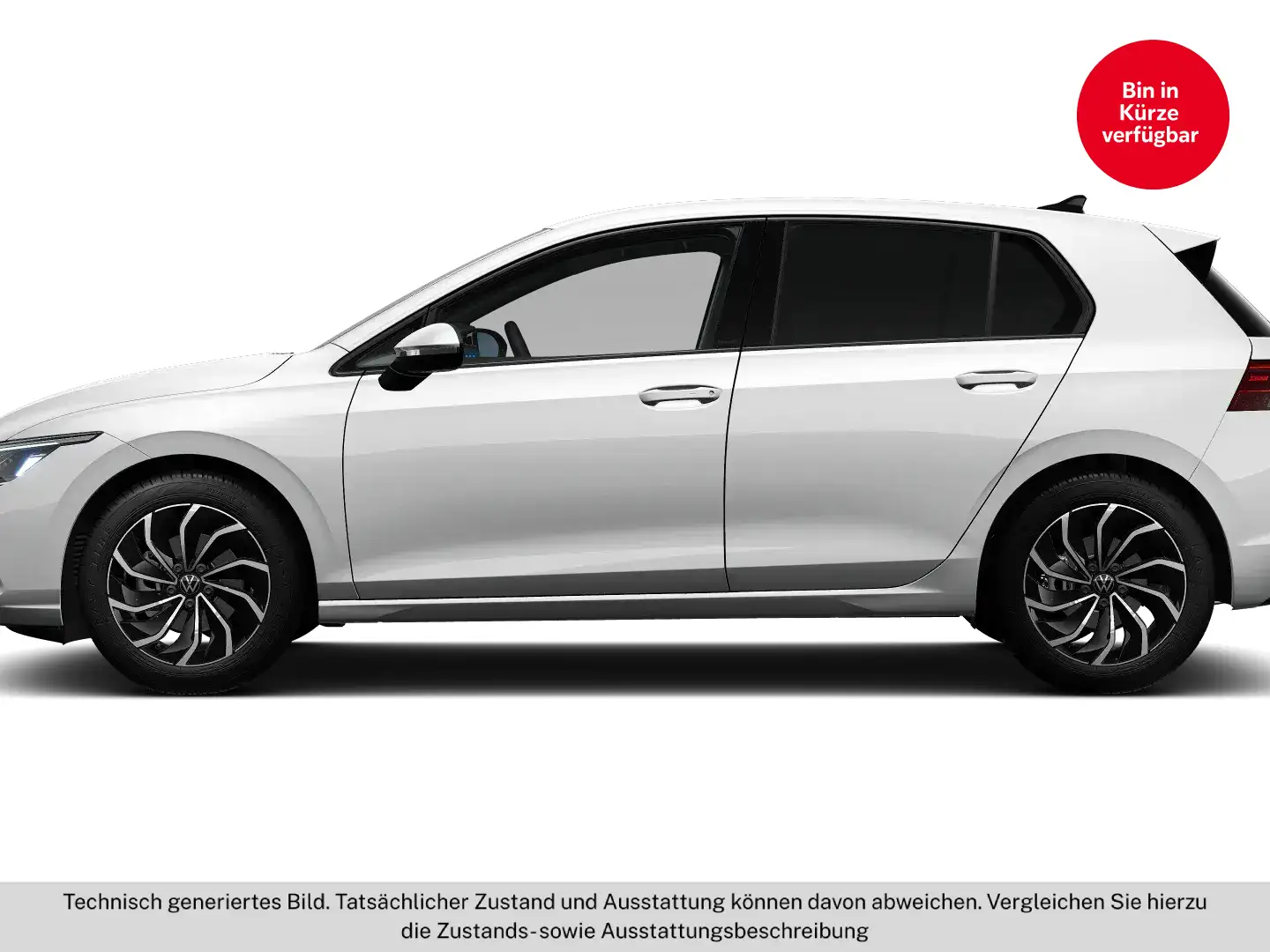 Volkswagen Golf Life mHeV TSI DSG Weiß - 2