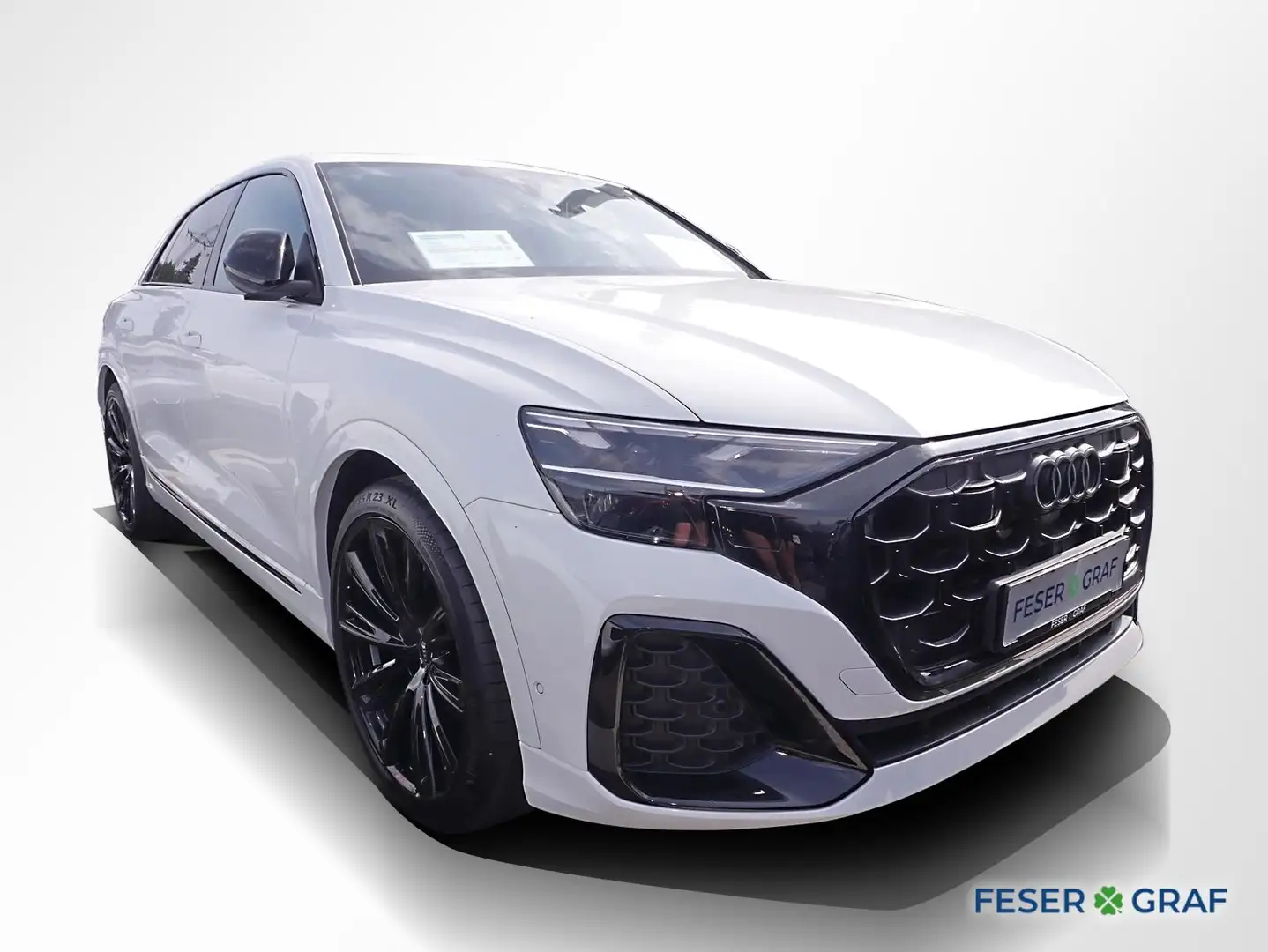 Audi Q8 50 TDI qu. 2x S line AHK Matrix Pano Weiß - 2