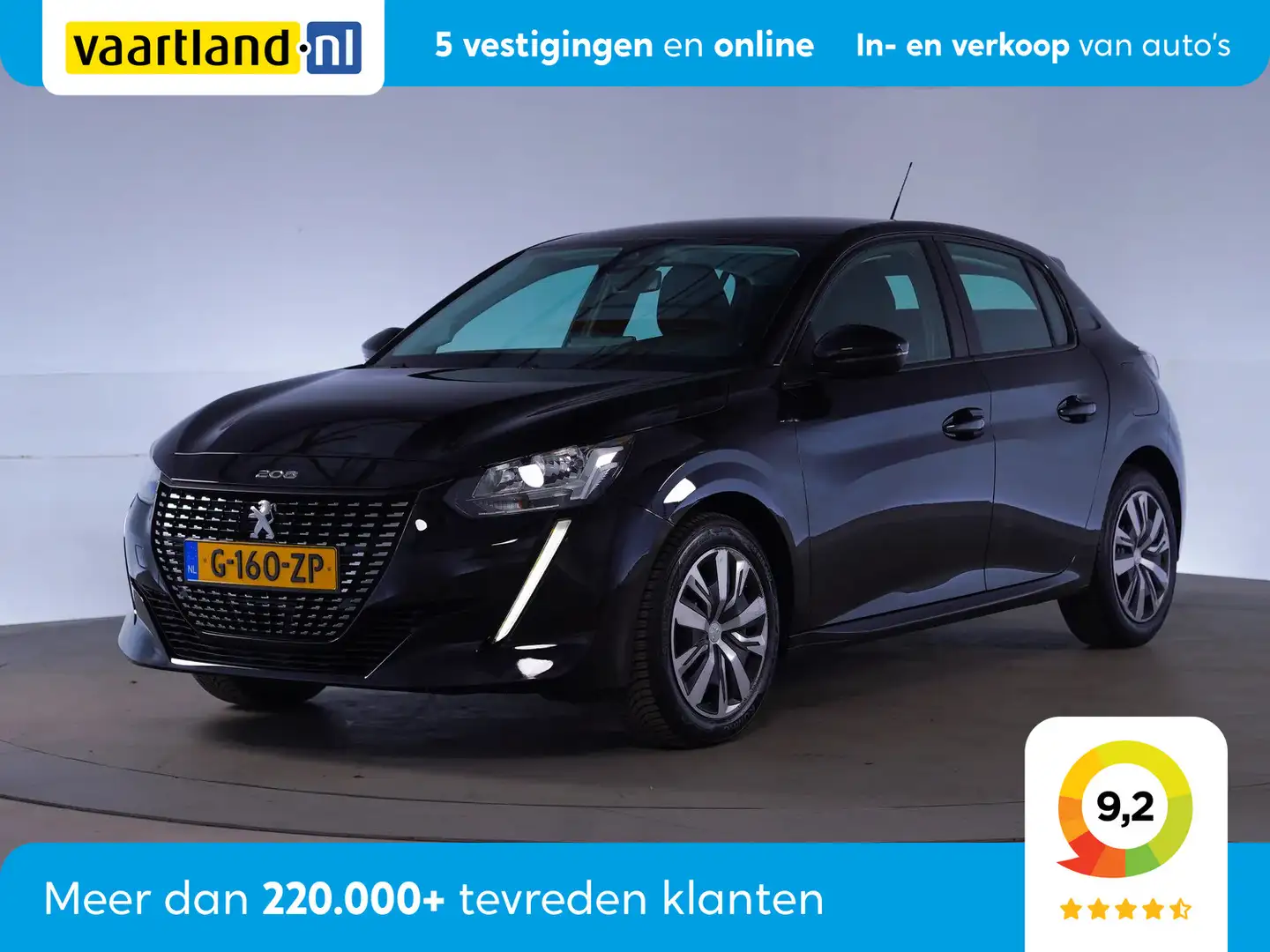 Peugeot 208 1.2 PureTech Active 5-drs [ Navi Apple Carplay/And Zwart - 1