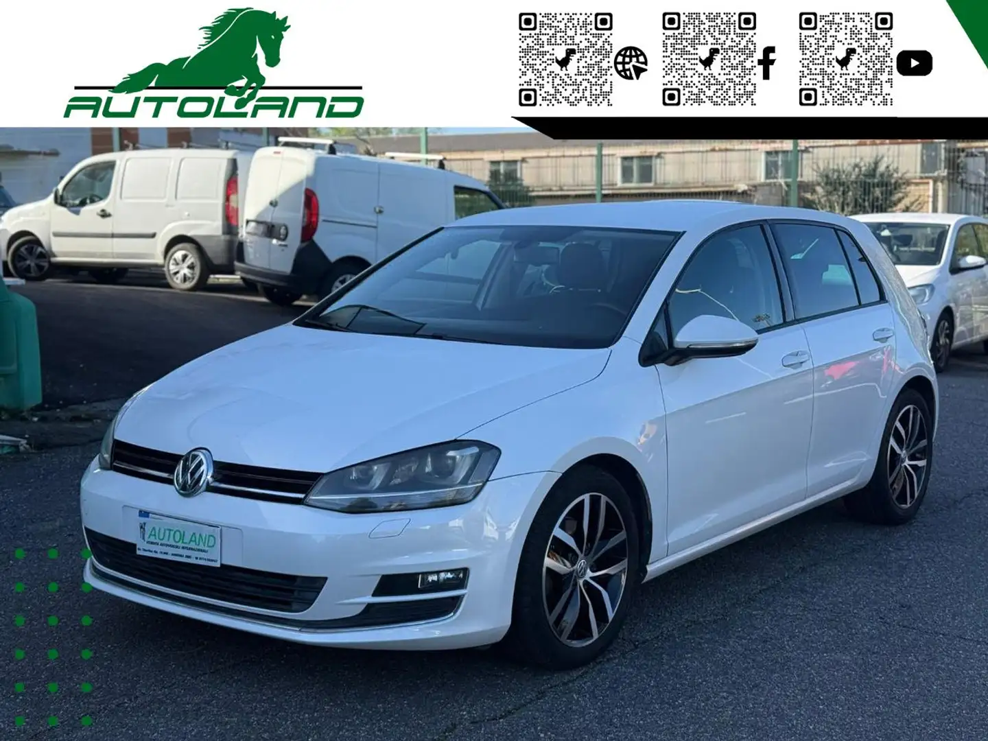 Volkswagen Golf 1.6 TDI 5p. Highline finanziabile Weiß - 1