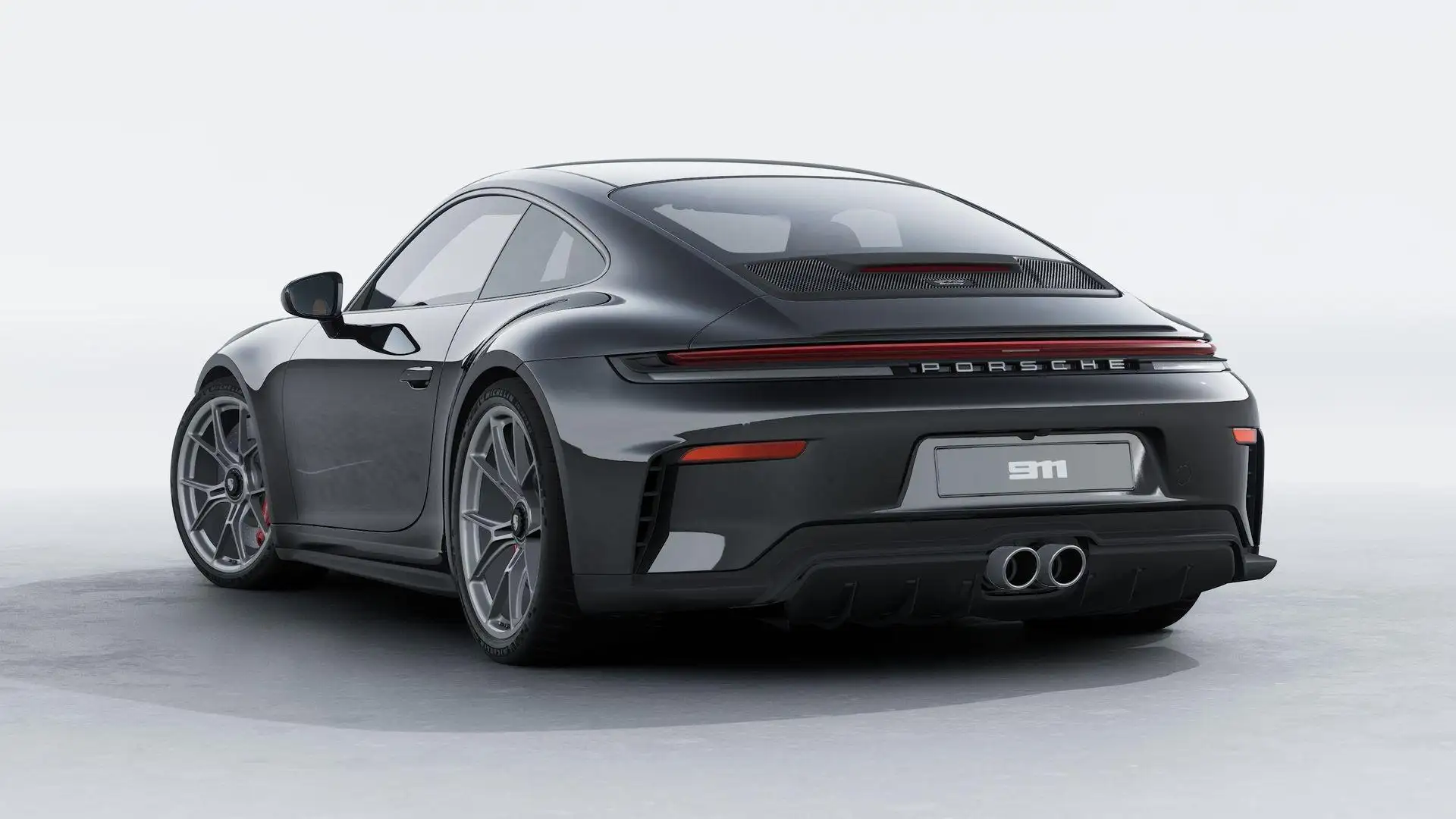 Porsche 992 GT3 Touring Zwart - 2