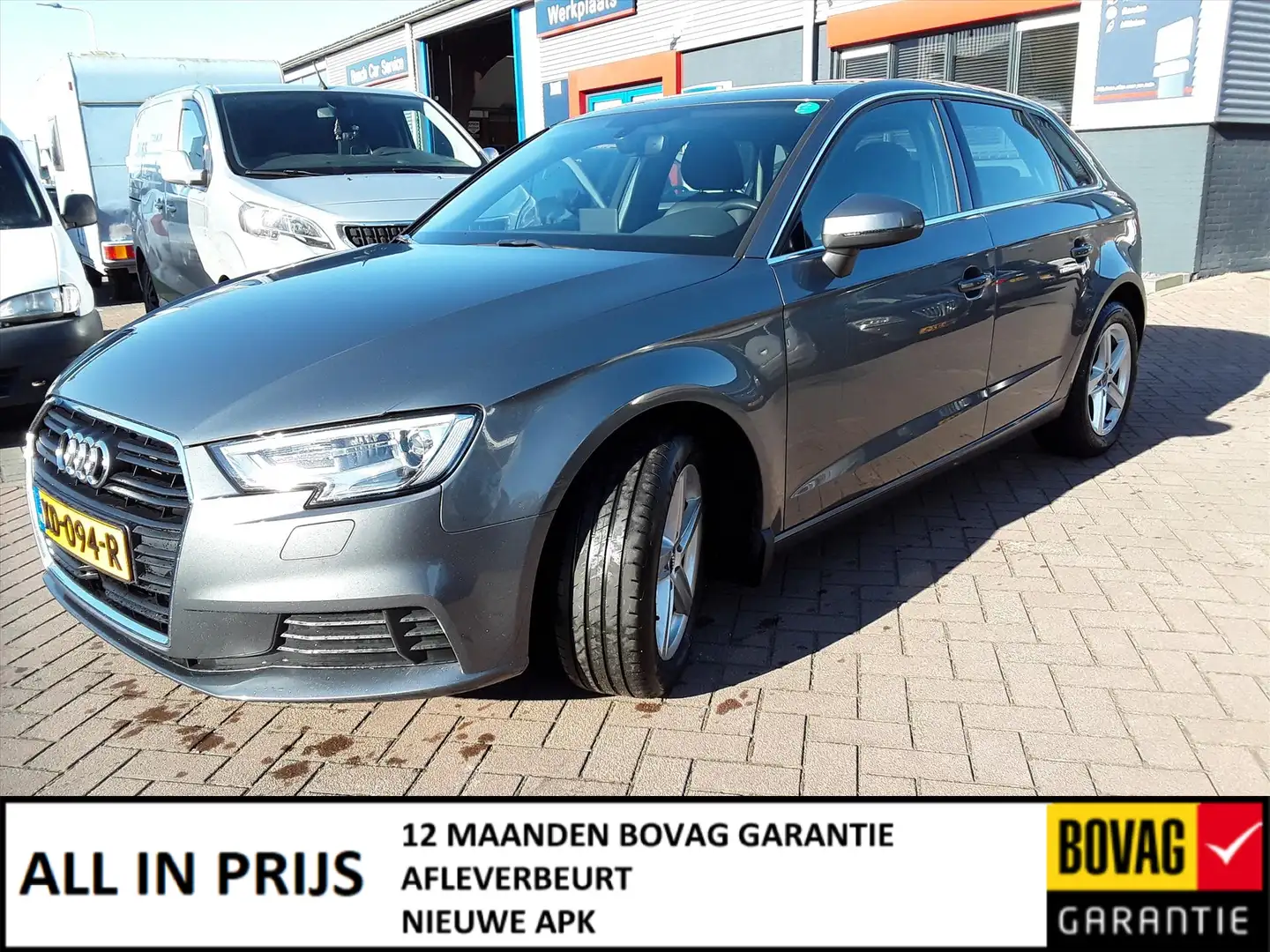 Audi A3 Sportback 1.0 TFSI 116pk Lease Edition Gris - 1
