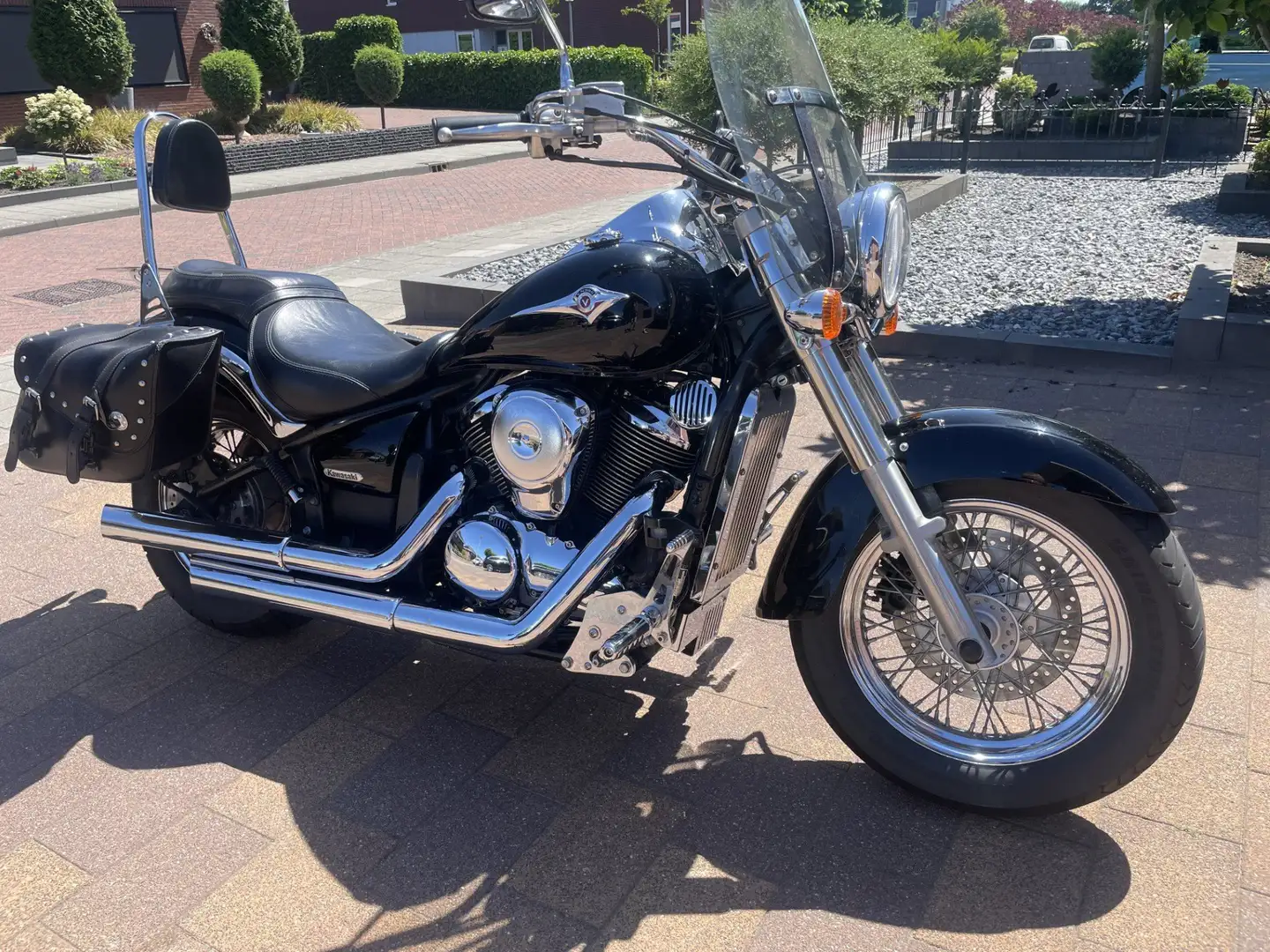 Kawasaki VN 900 Zwart - 1