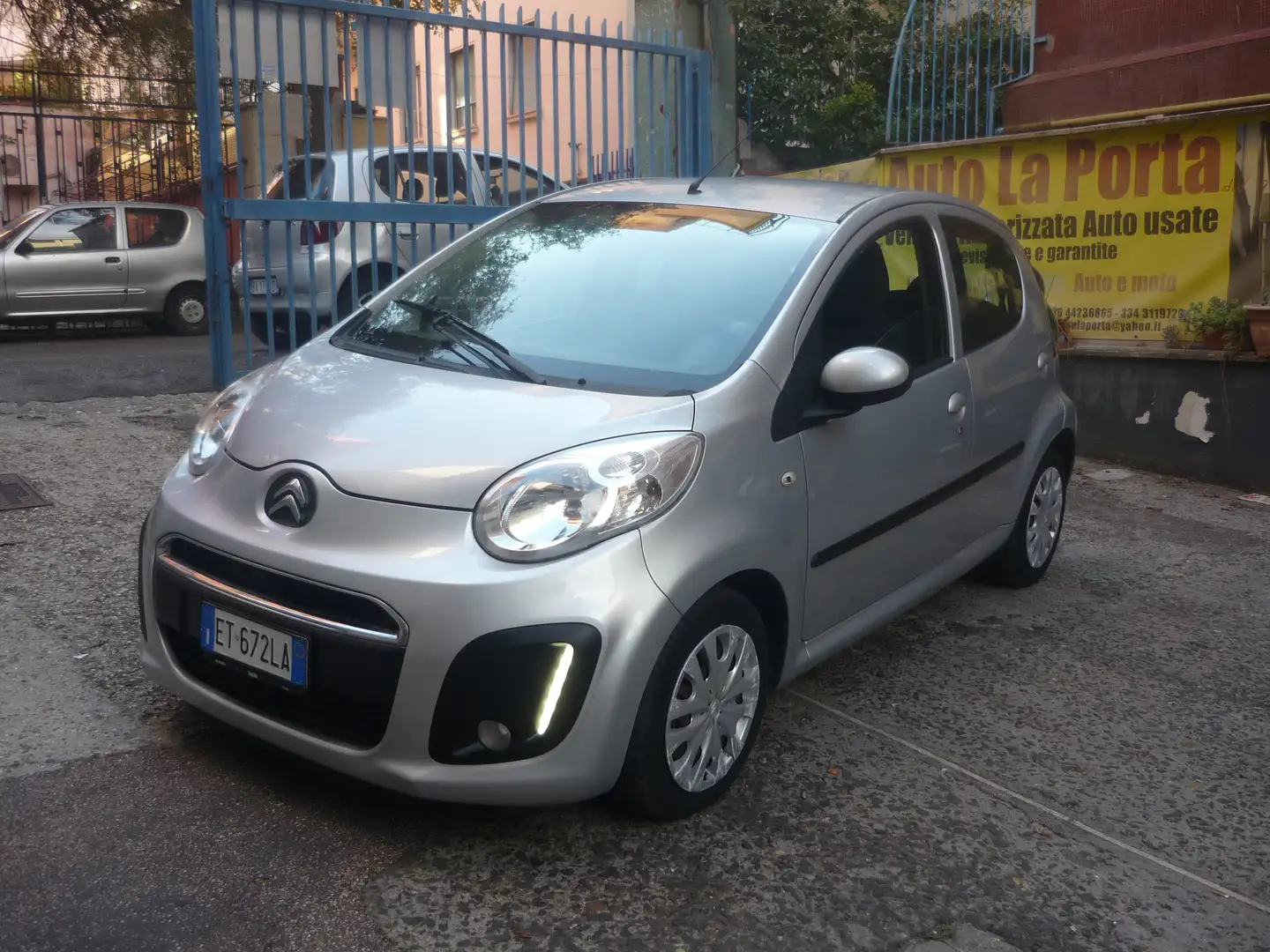 Citroen C1 C1 I 2012 5p 1.0 Seduction c/esp etg  Pochi km. Argento - 1