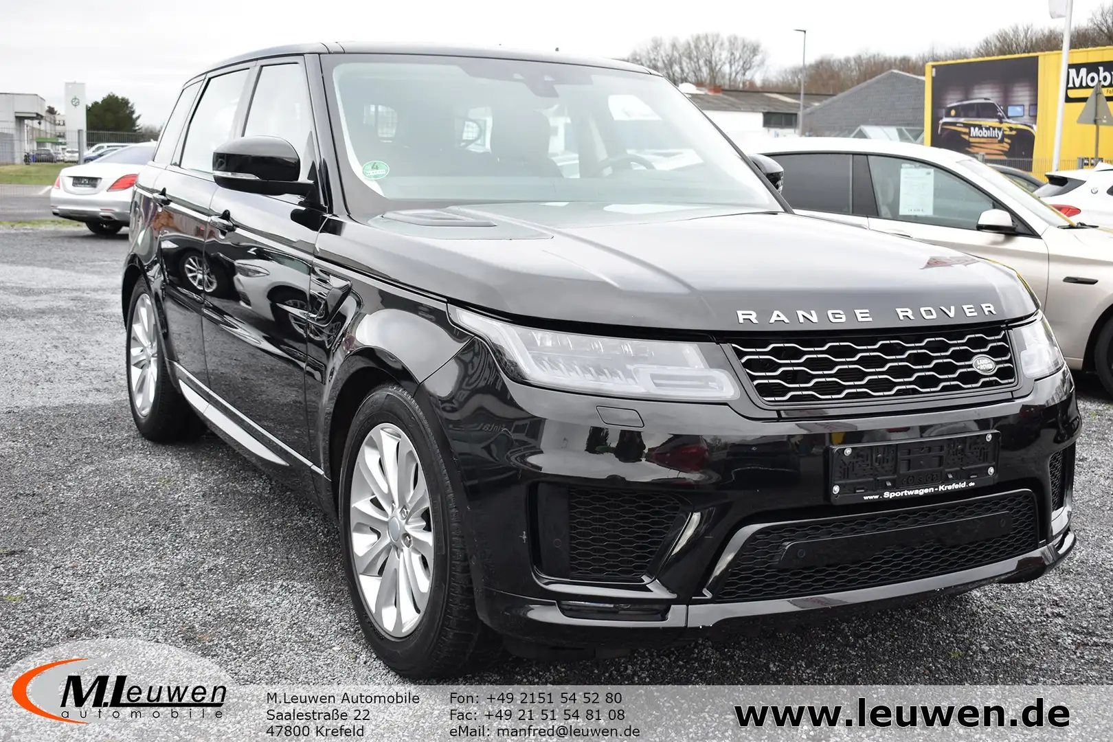 Land Rover Range Rover Sport (SDV6) HSE *PANO*LEDER*NAVI*21" ALU*CAM* Noir - 1