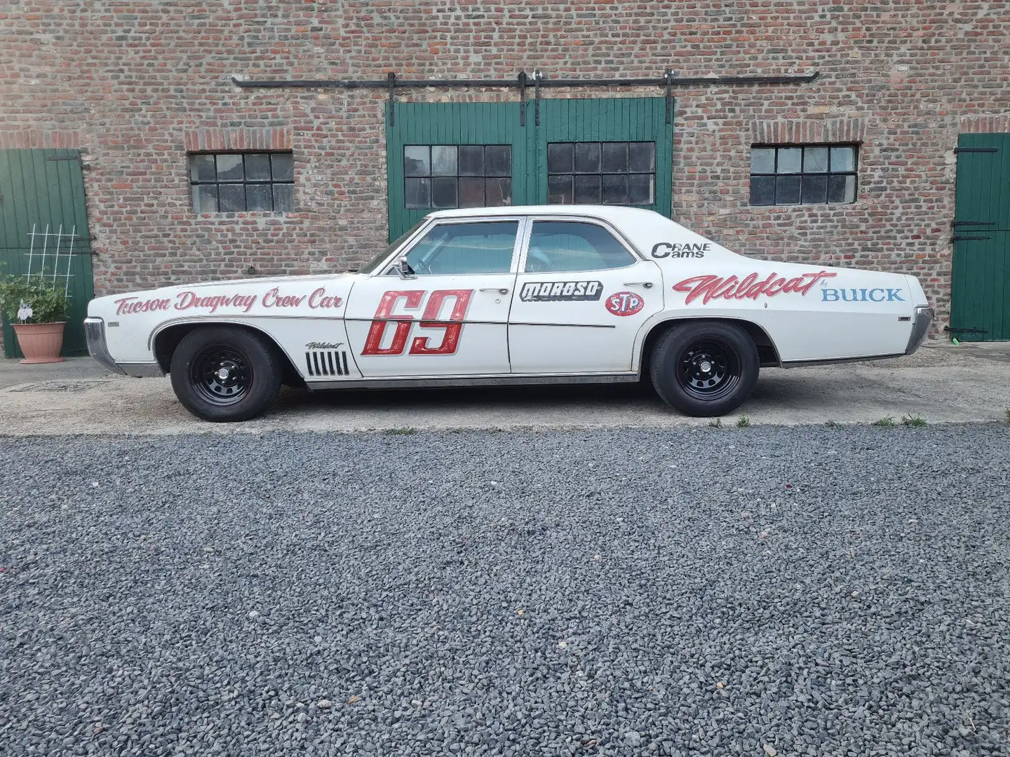Buick Wildcat 430cui Nascar Stock Car Style Hot Weiß - 1