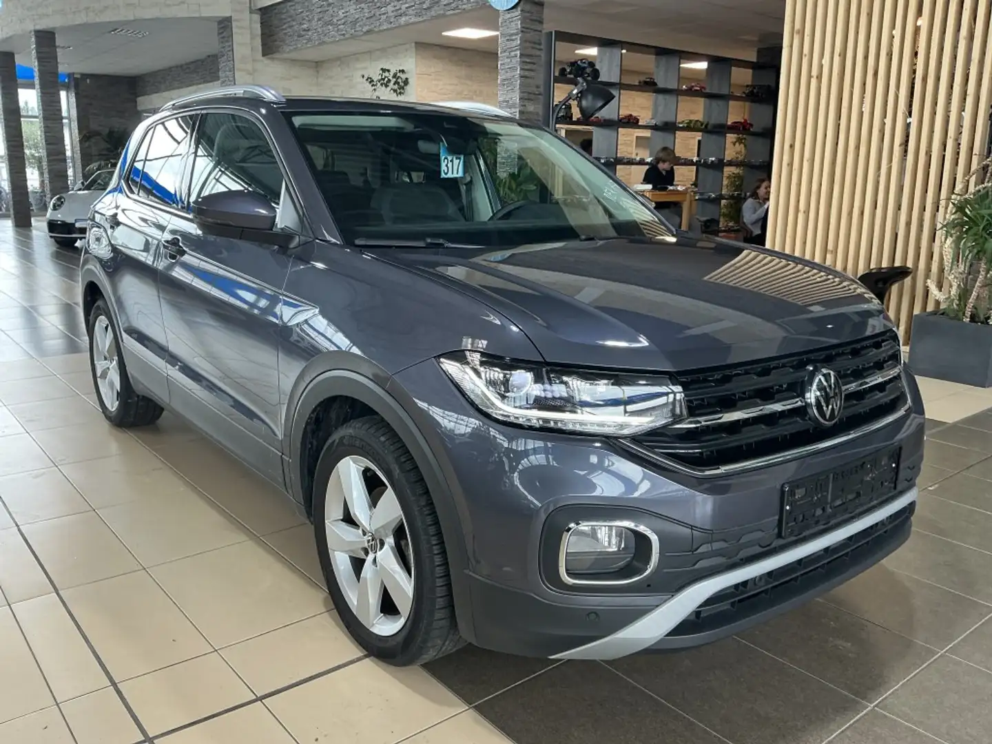 Volkswagen T-Cross Style*Navi*LED*R-Cam*CarPlay*SHZ*ACC*PDC Grau - 2